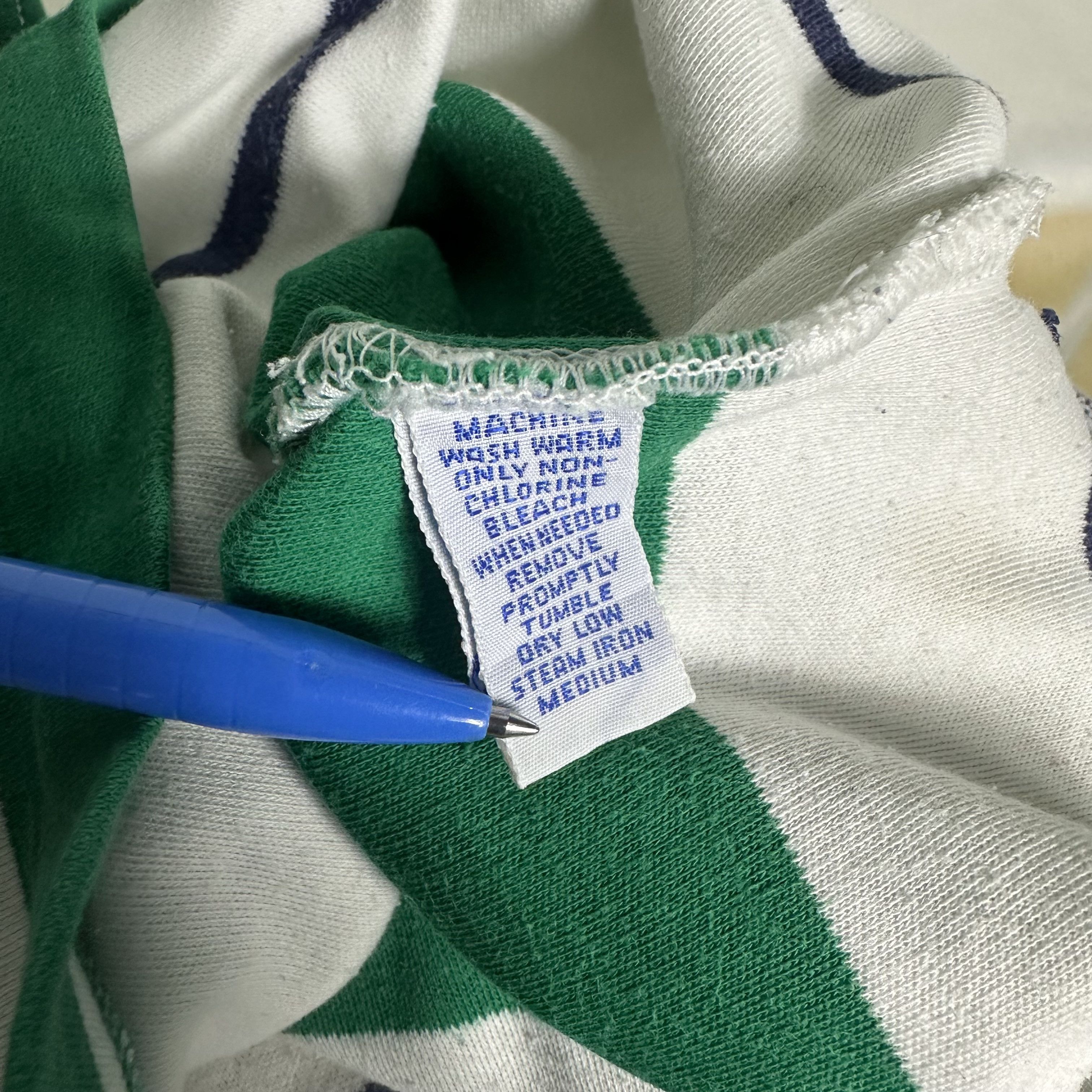 Polo Ralph Lauren 🔥RARE🔥Vintage Polo Ralph Lauren Stripe Polo Shirt Size US L / EU 52-54 / 3 - 7 Thumbnail