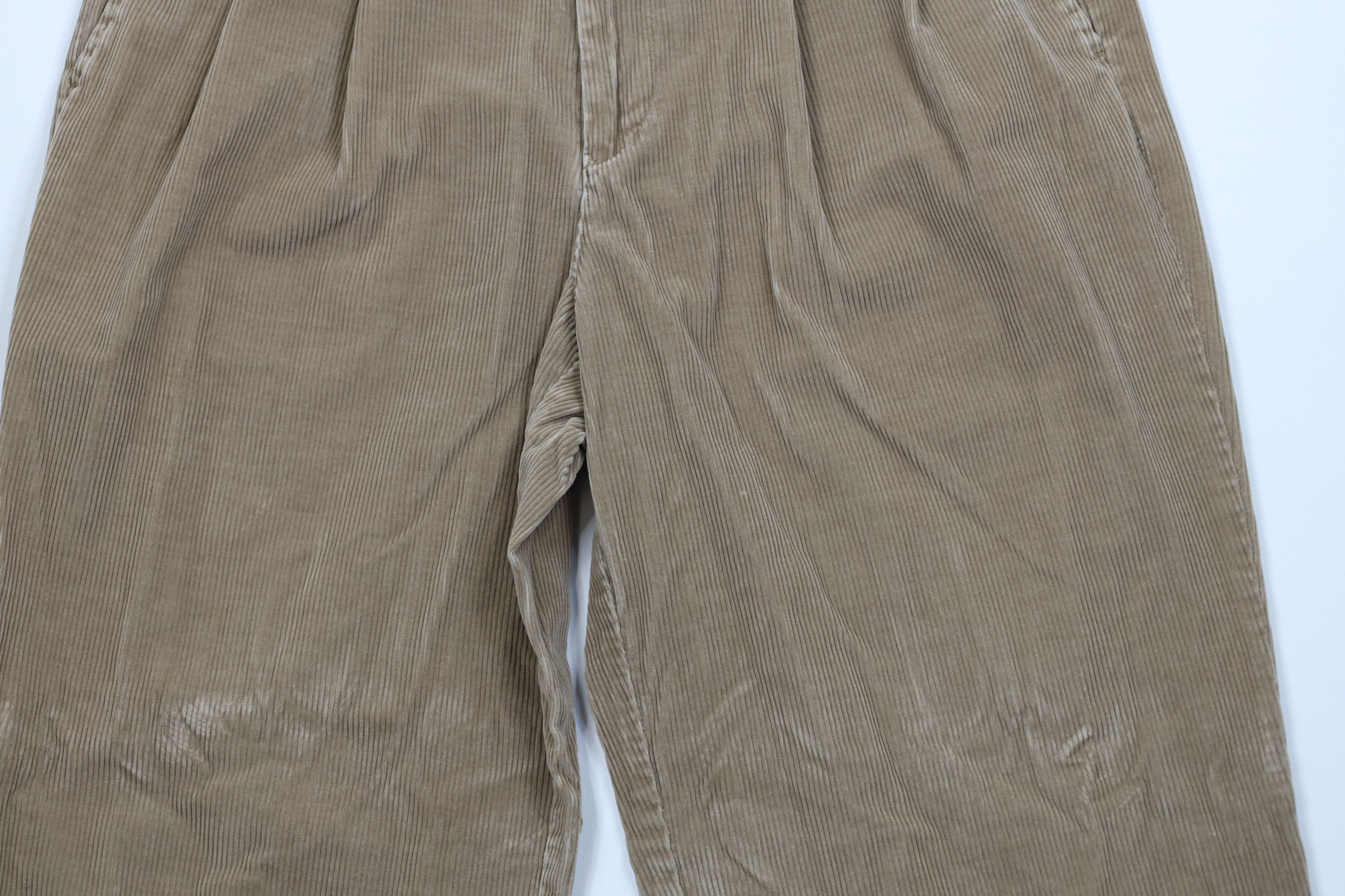 Tommy Hilfiger Vintage 90s Tommy Hilfiger Wide Leg Corduroy Chino Pants Size US 34 / EU 50 - 3 Thumbnail