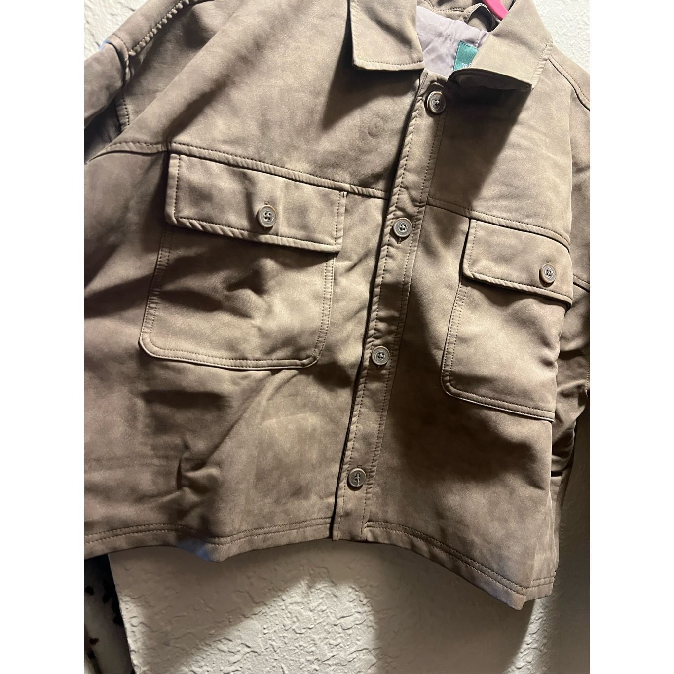 Other Wild Fable Light Brown Jacket Woman’s Size XXL NEW Size XXL / US 16-18 / IT 52-54 - 4 Thumbnail