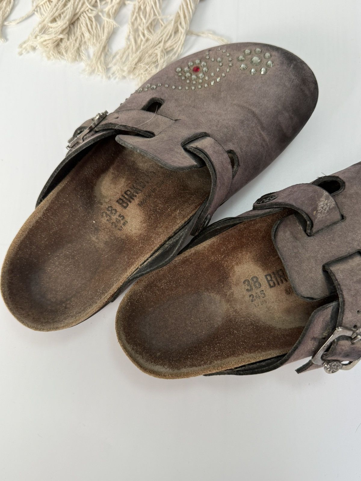 Birkenstock Rare Birkenstock Boston Rock Star Baby Sandals Shoes Size US 8 / IT 38 - 9 Thumbnail