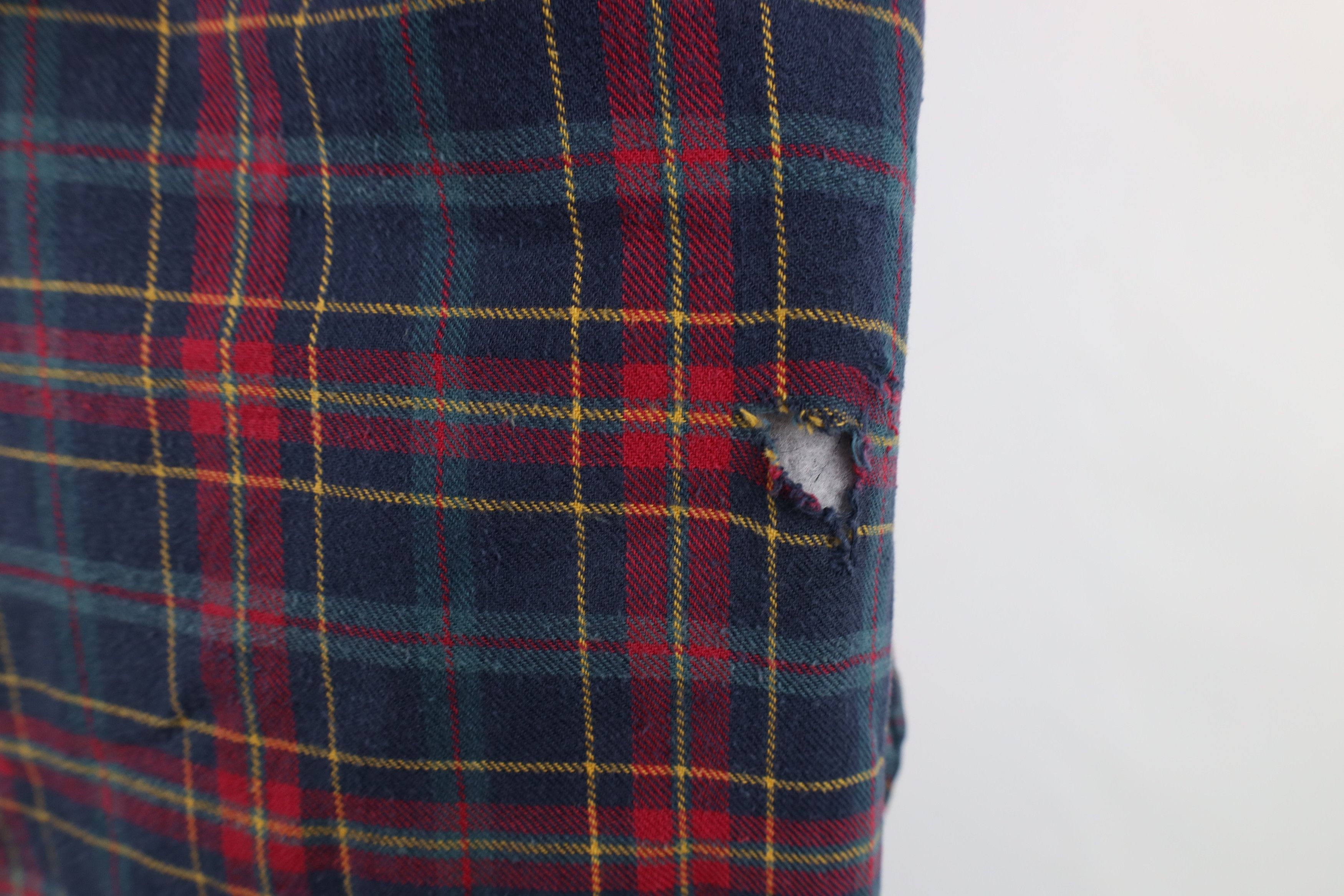 Vintage Vintage 90s Streetwear Quilted Flannel Button Shirt Jacket Size US XXL / EU 58 / 5 - 14 Thumbnail