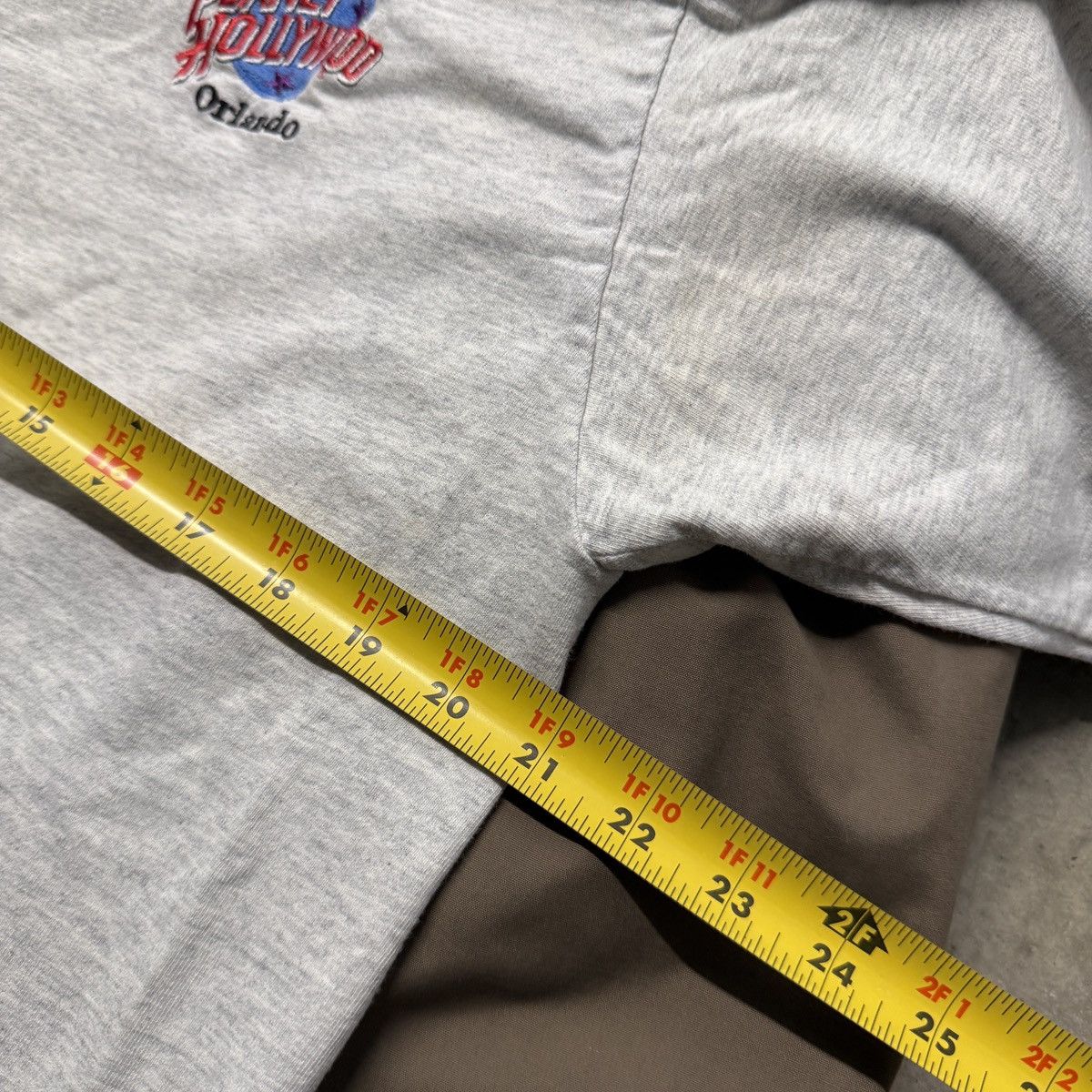 Planet Hollywood Vintage Planet Hollywood Orlando Grey Tee Mens XL Size US XL / EU 56 / 4 - 7 Thumbnail