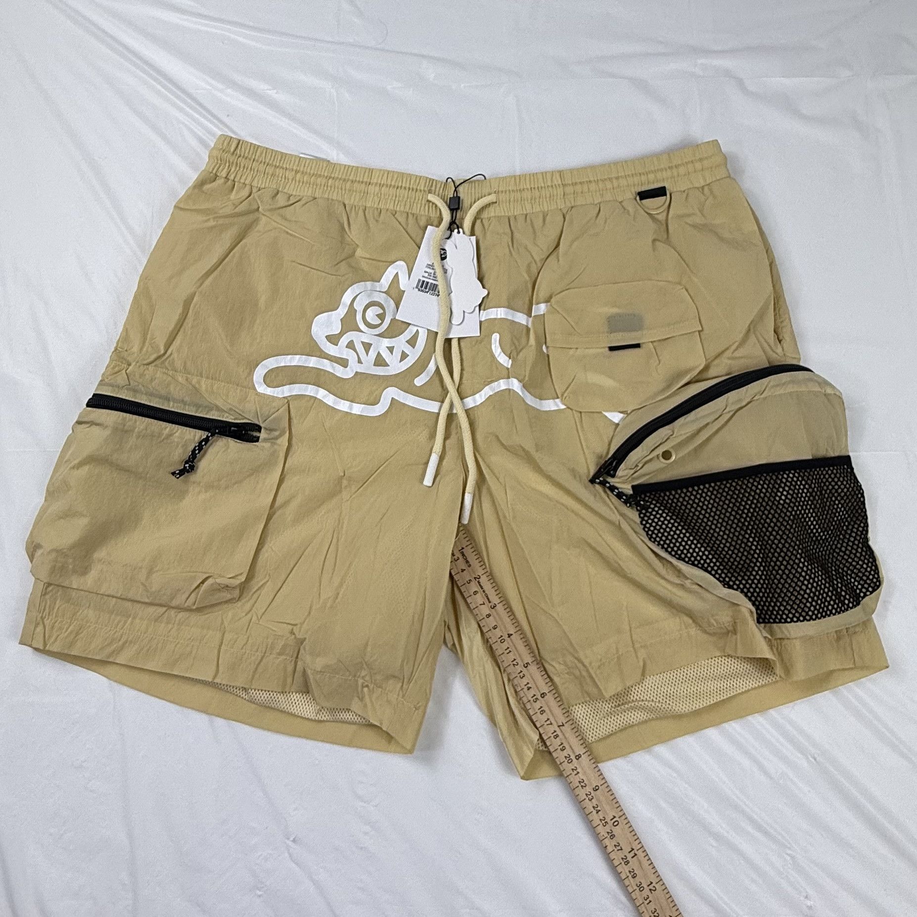 Icecream Ice Cream BBC Hiker Shorts Mens 2X Running Dog Utility Cargo Size US 38 / EU 54 - 5 Thumbnail