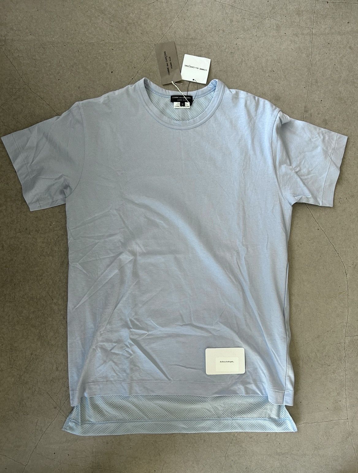 Comme des Garcons Homme Plus Commes Des Garçons Homme Plus layered t-shirt Size US M / EU 48-50 / 2 - 1 Thumbnail