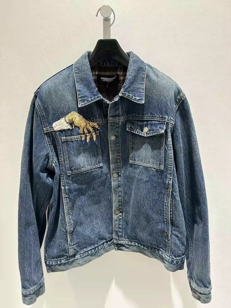 Undercover undercover23fw Ghost hand denim jacket Size US XL / EU 56 / 4 - 2 Thumbnail