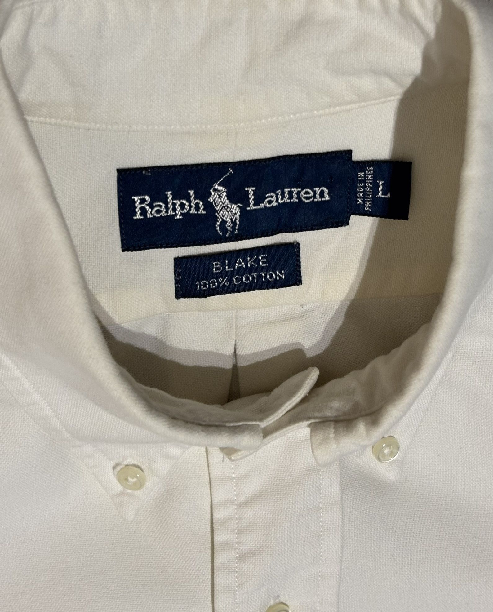 Ralph Lauren Ralph Lauren Blake vintage shirt White Large Size US L / EU 52-54 / 3 - 14 Thumbnail