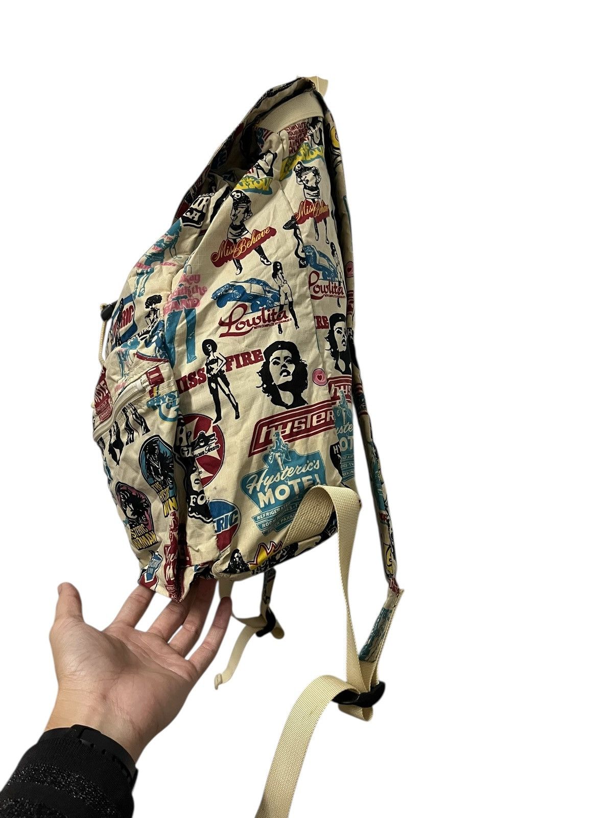 Hysteric Glamour 🔥Vtg Hysteric Glamour FullPrint Backpack Size ONE SIZE - 5 Thumbnail
