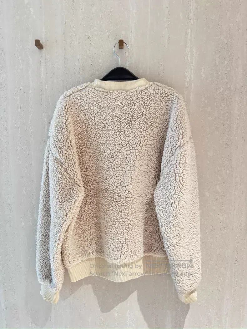 Acne Studios Acne Studios Beige Drawstring Fleece Pocket Sweatshirt, Lo Size US XS / EU 42 / 0 - 5 Thumbnail