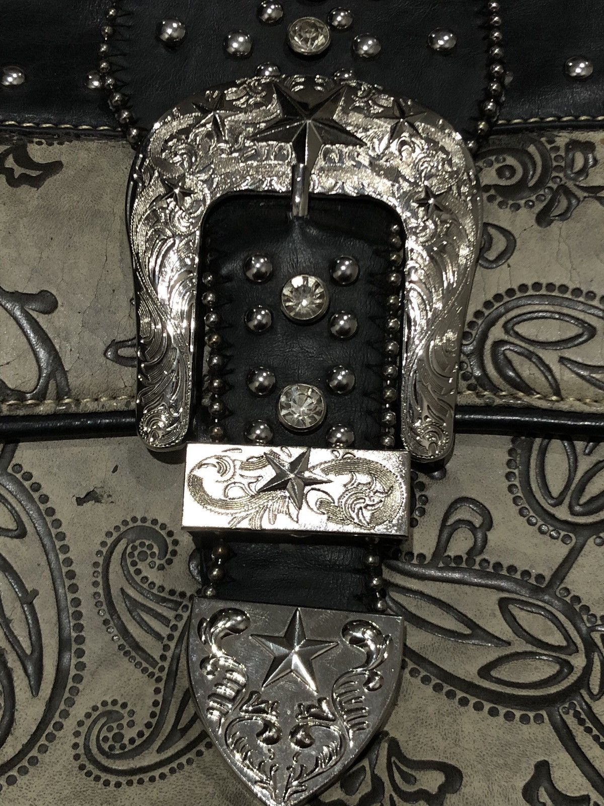 Vintage Vtg Y2K Montana West Belt Buckle Purse Size ONE SIZE - 2 Thumbnail