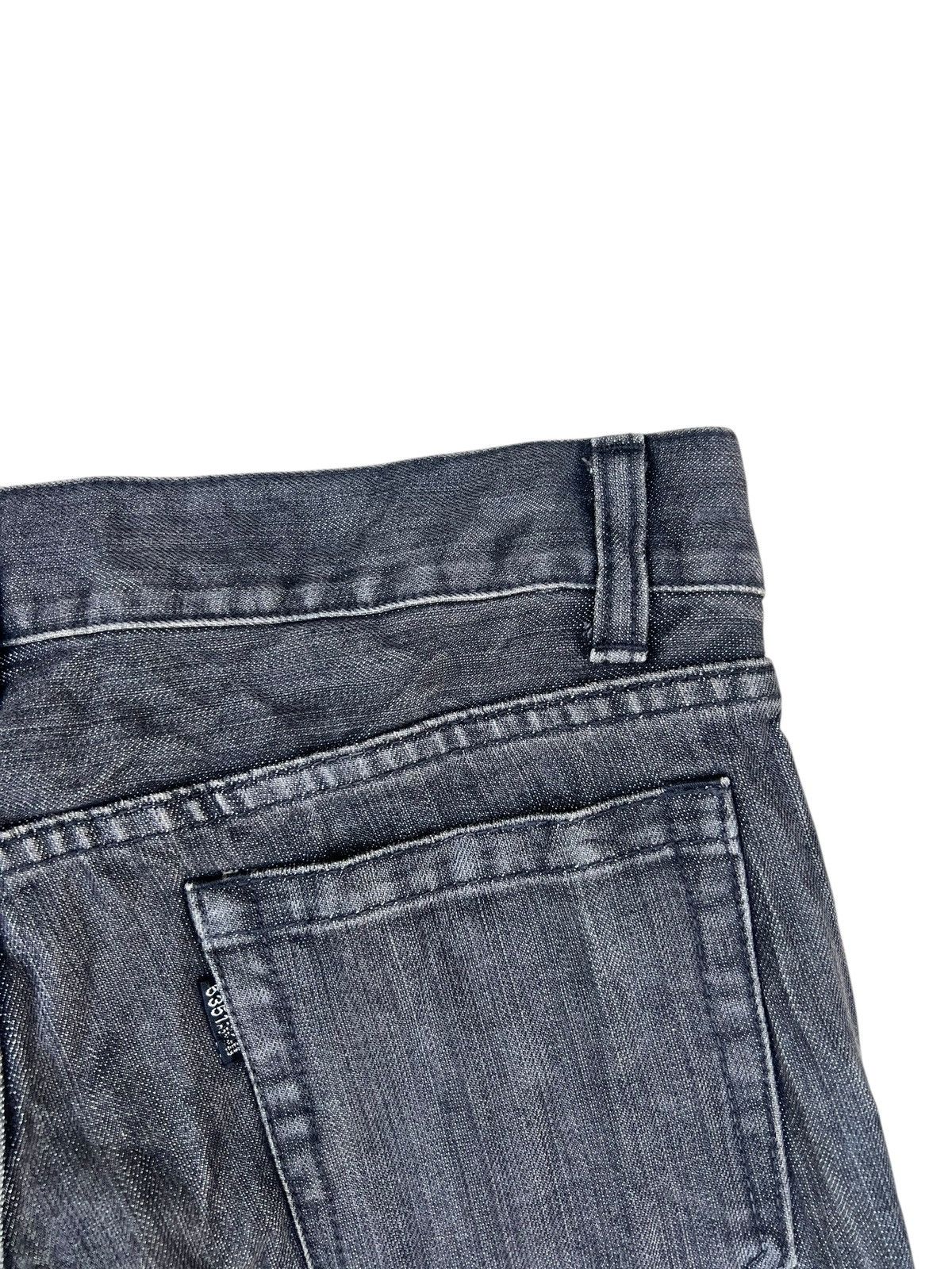 5351 POUR LES HOMMES 5351 Pour Les Hommes Black Denim Flare Jeans Size US 31 - 19 Thumbnail