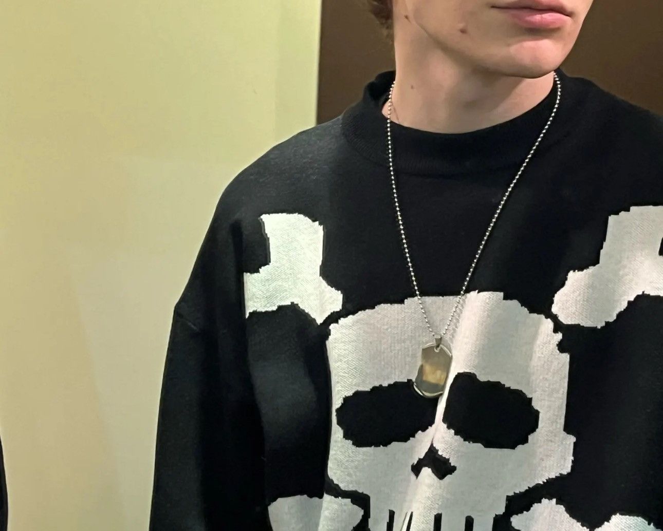 Japanese Brand Unisex Skull Sweatshirt Size US M / EU 48-50 / 2 - 7 Thumbnail