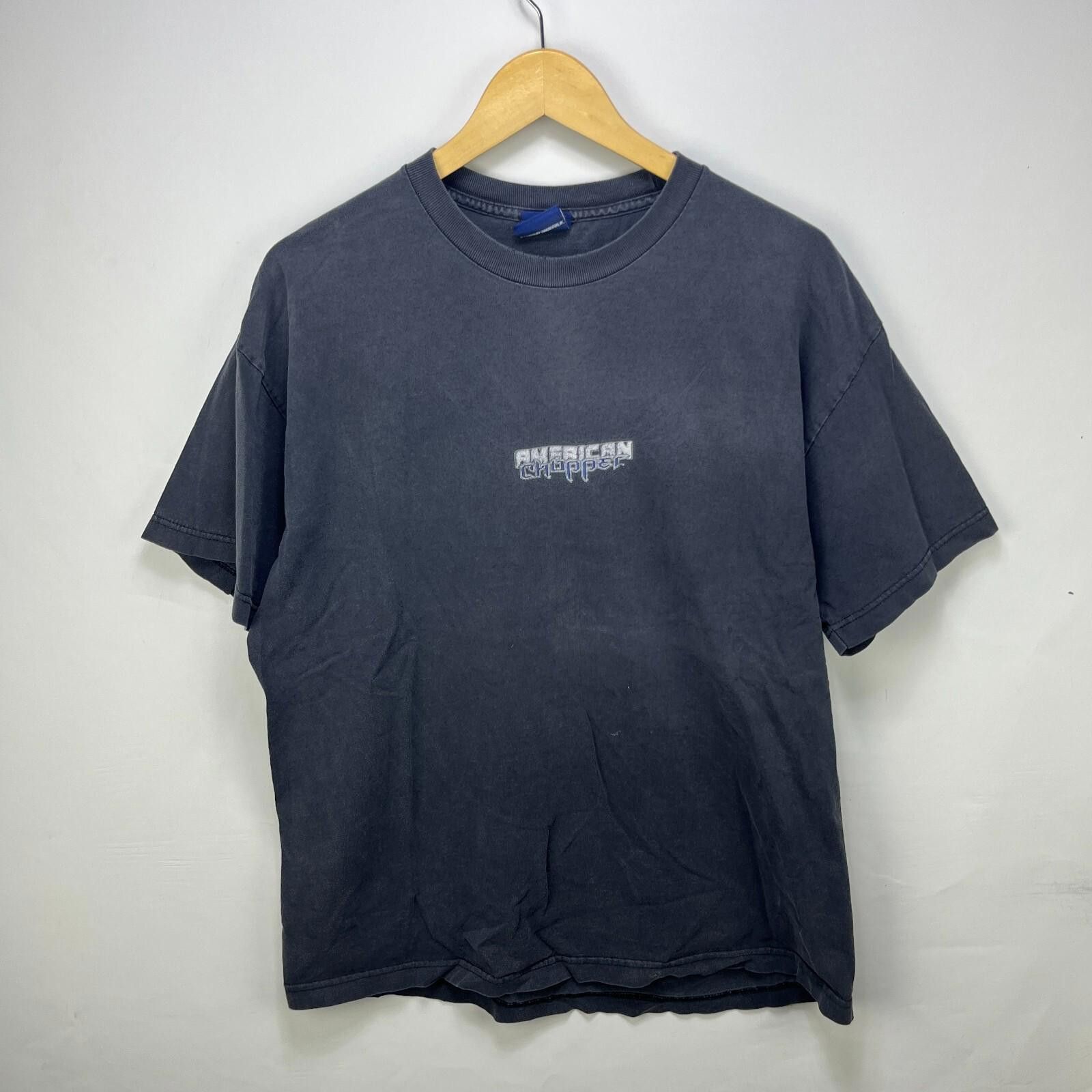 Vintage Vintage Y2K American Chopper Motorcycle Sun Faded T-Shirt XL Size US XL / EU 56 / 4 - 6 Thumbnail