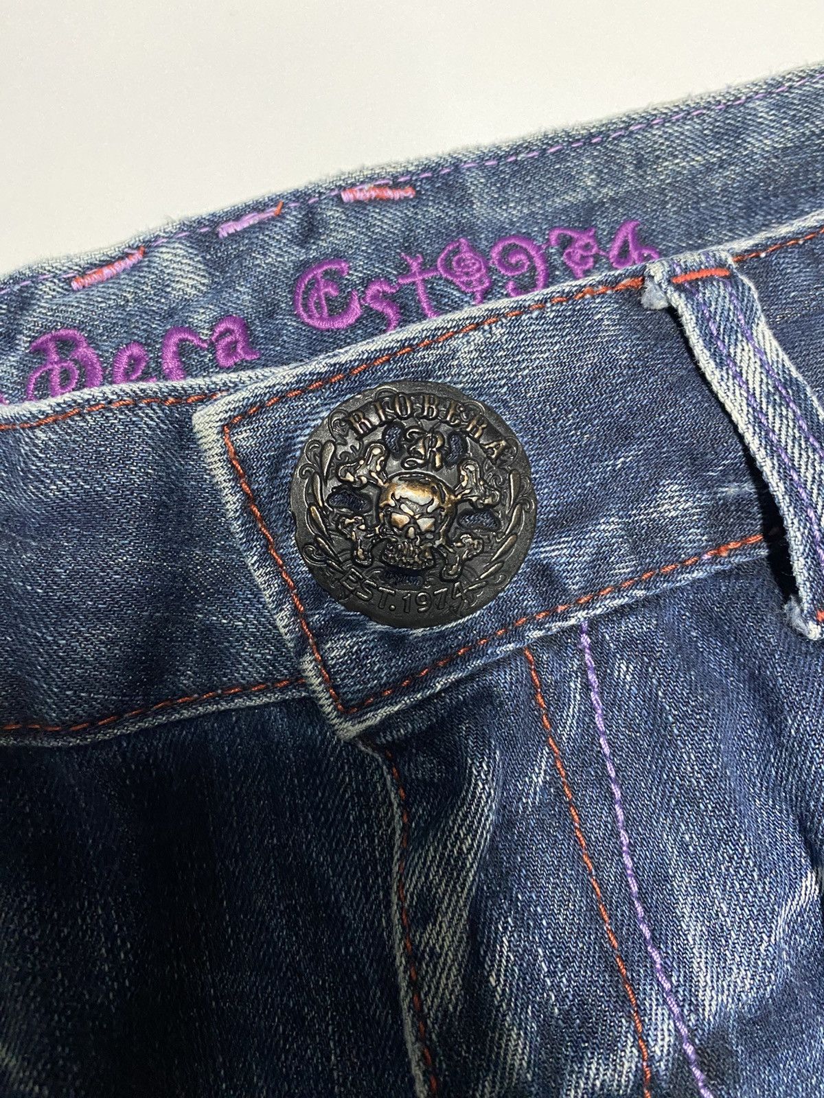 Denime RIOBERA JEANS JAPAN BRAND Size 30" / US 8 / IT 44 - 6 Thumbnail