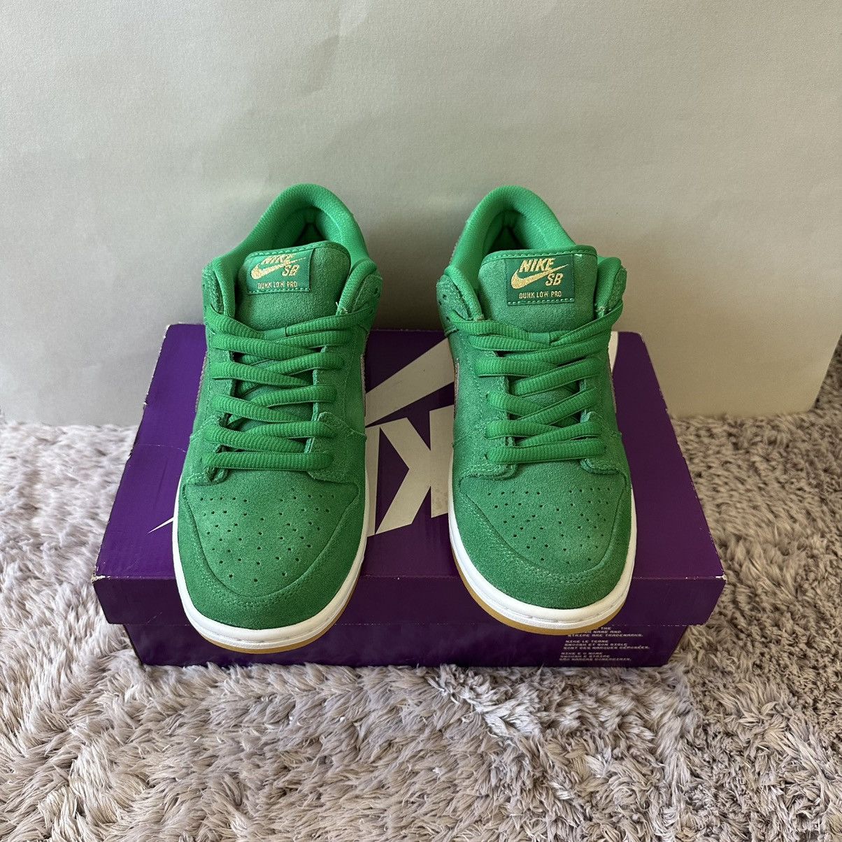 Nike Nike SB Dunk Low Pro St Patrick’s Day - NEW Size 42 Size US 8.5 / EU 41-42 - 4 Thumbnail