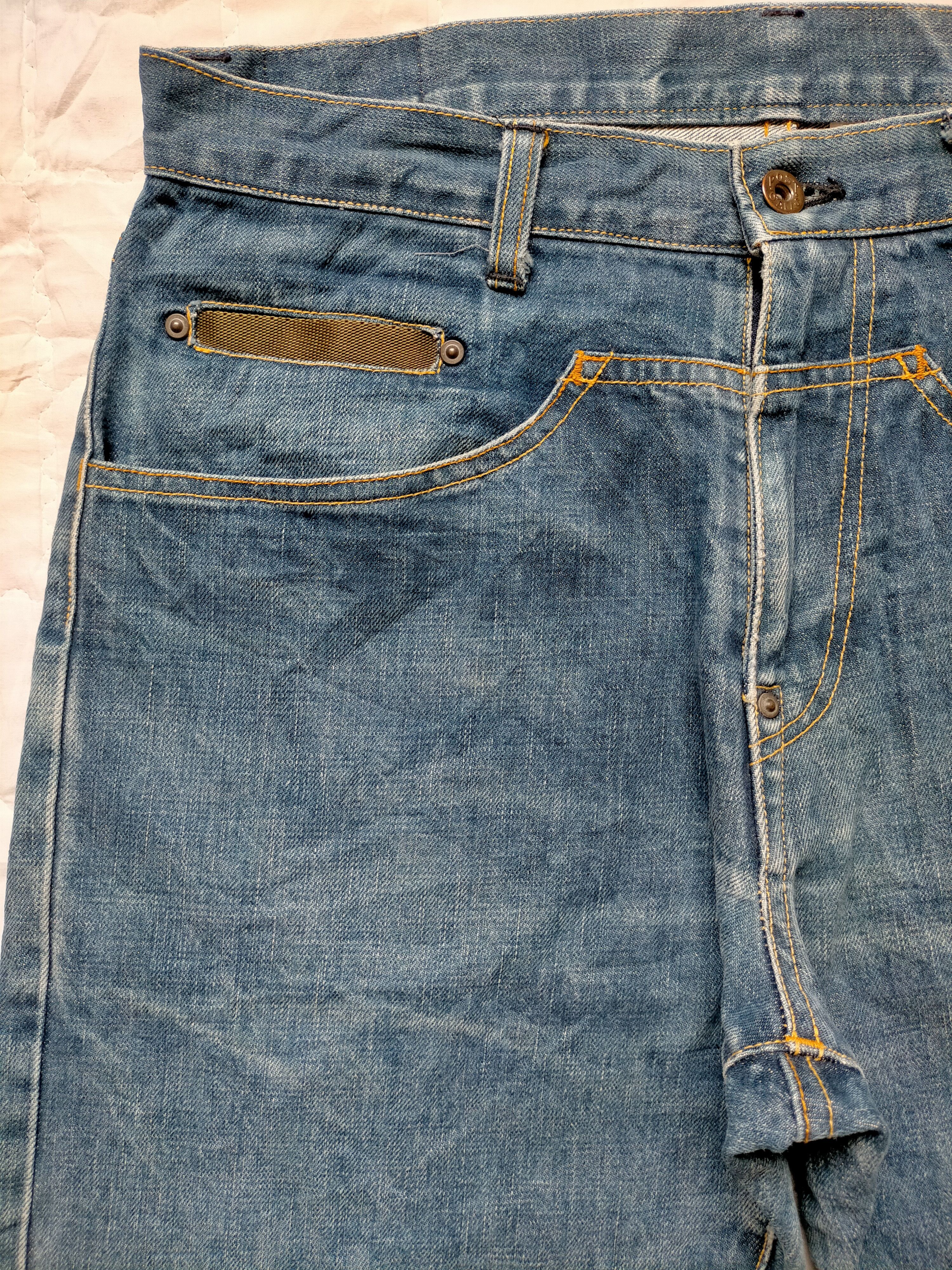 Post Overalls Made in japan Post Overlls Denim Jeans Size US 32 / EU 48 - 4 Thumbnail