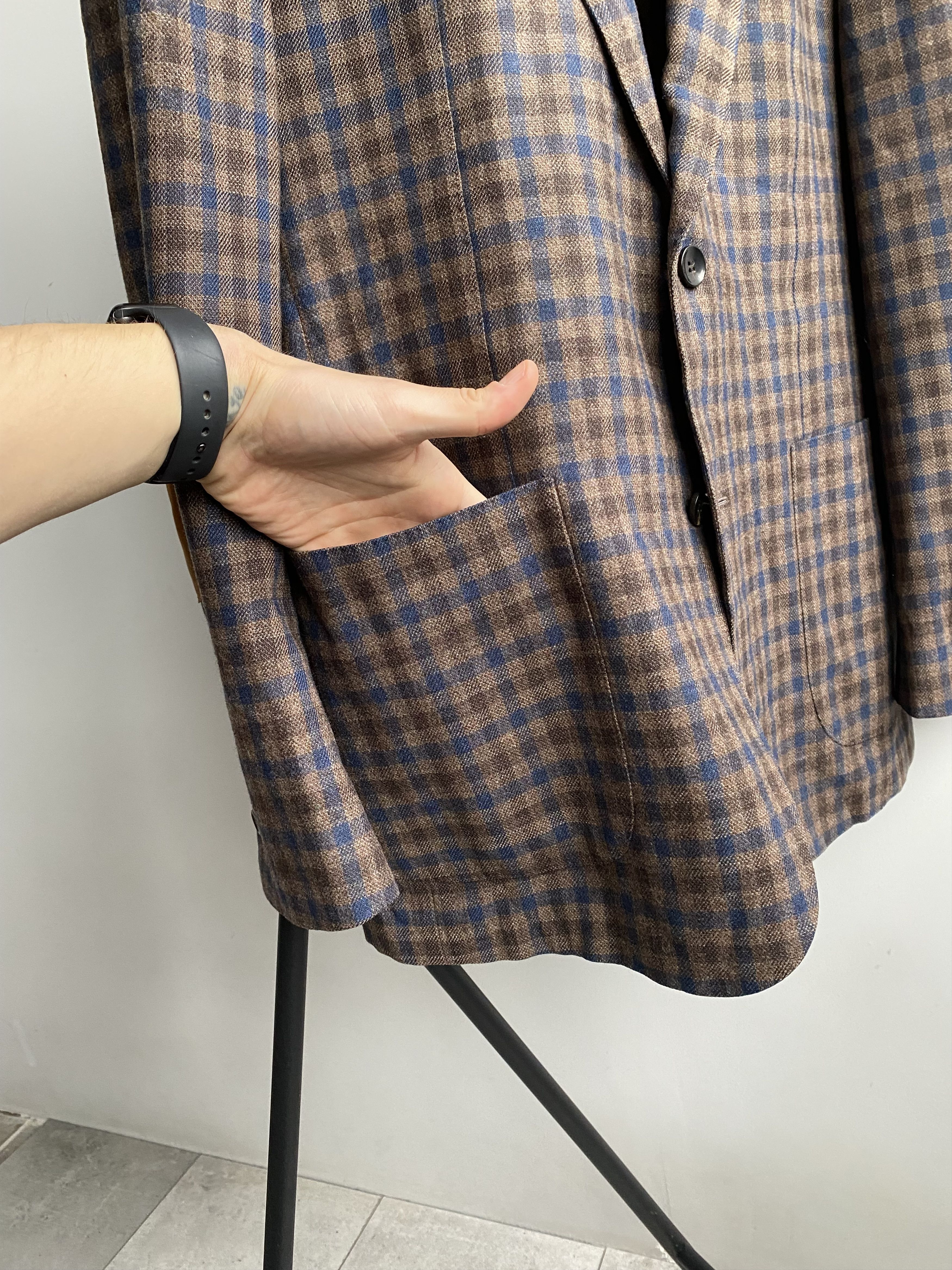 Suitsupply SUITSUPPLY Havana HL Ethomas Wool and Cashmere Size 52S - 4 Thumbnail