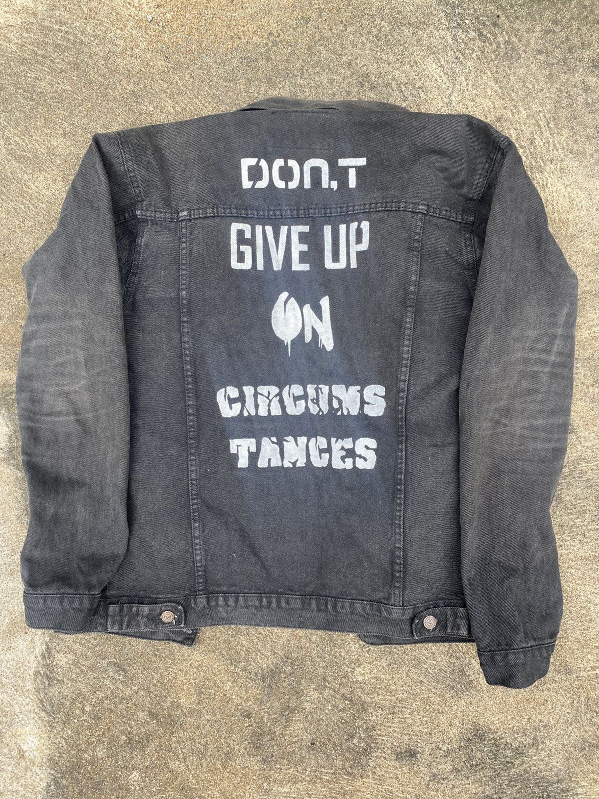 If Six Was Nine DURCHVOLK Unisex Denim Jacket with Painting Size US XL / EU 56 / 4 - 2 Thumbnail