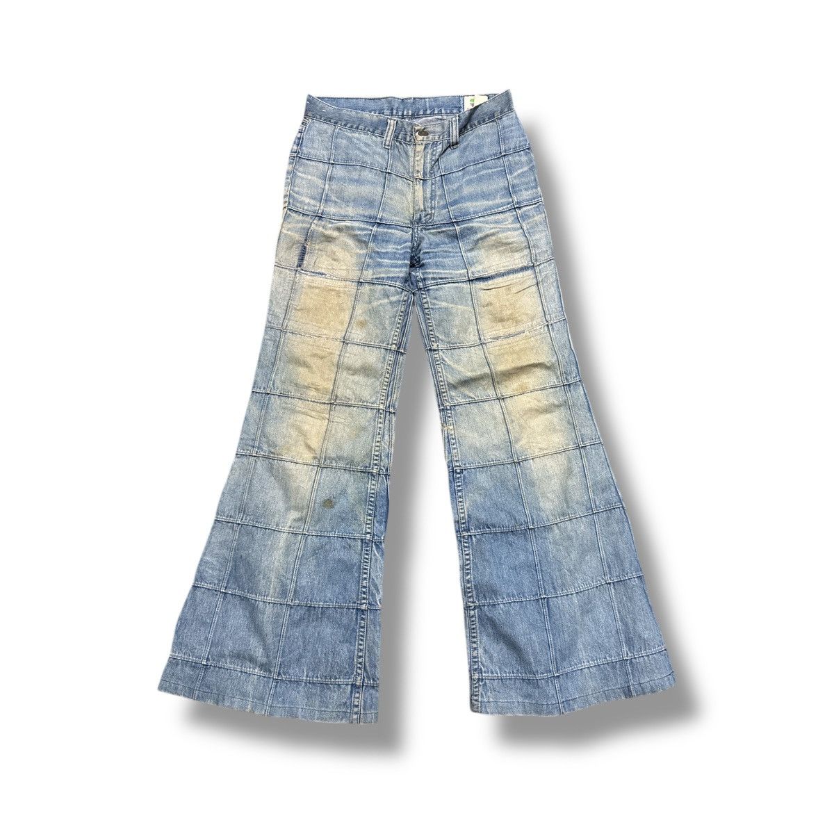 Japanese Brand × Vintage Vintage Texwood hobo flare jeans Size US 29 - 1 Thumbnail