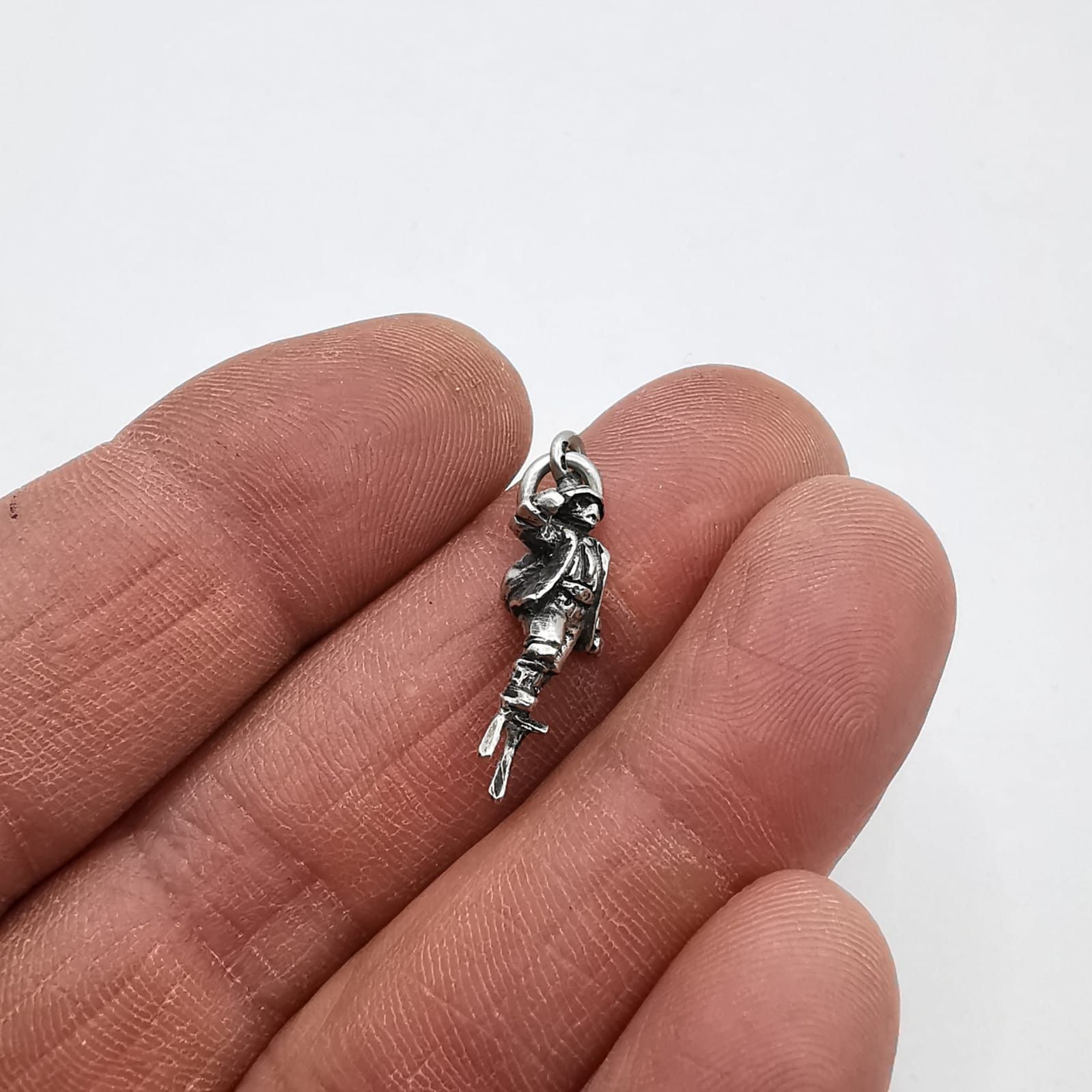 Sterling Silver Vintage Pendant Miniature 925 Sterling Silver Jewelry 2,70g Size ONE SIZE - 7 Thumbnail