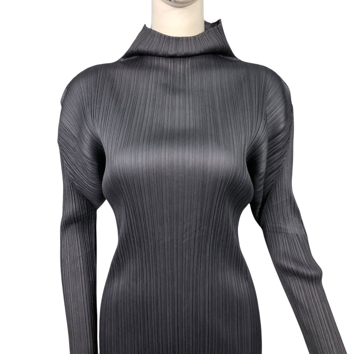 Issey Miyake 🔥VINTAGE PLEATS PLEASE ISSEY MIYAKE TURTLE NECK LONG SLEEVE Size M / US 6-8 / IT 42-44 - 3 Thumbnail