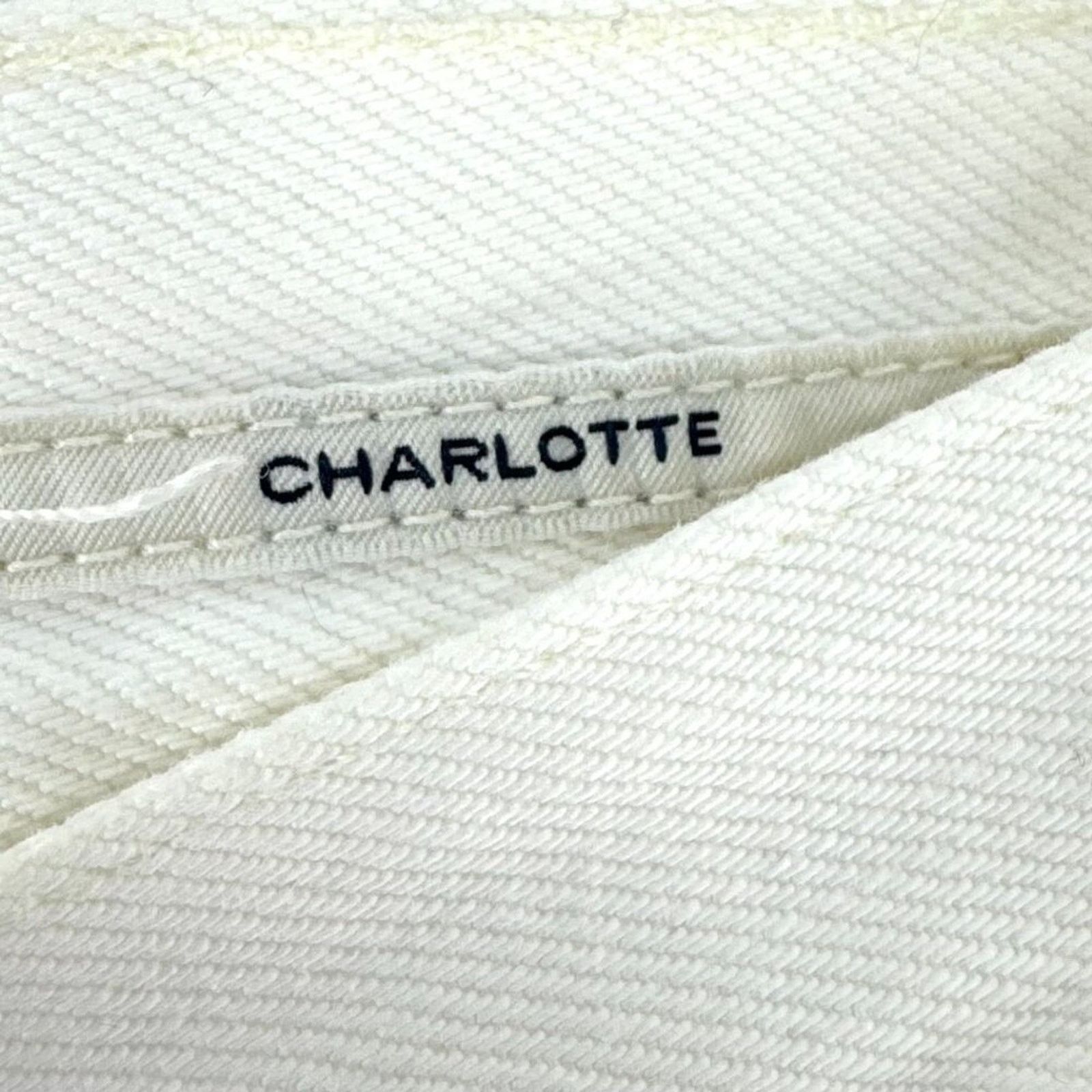 Citizens Of Humanity CItizens of Humanity Charlotte Straight Leg Jeans Cream 26 Size 26" / US 2 / IT 38 - 8 Thumbnail