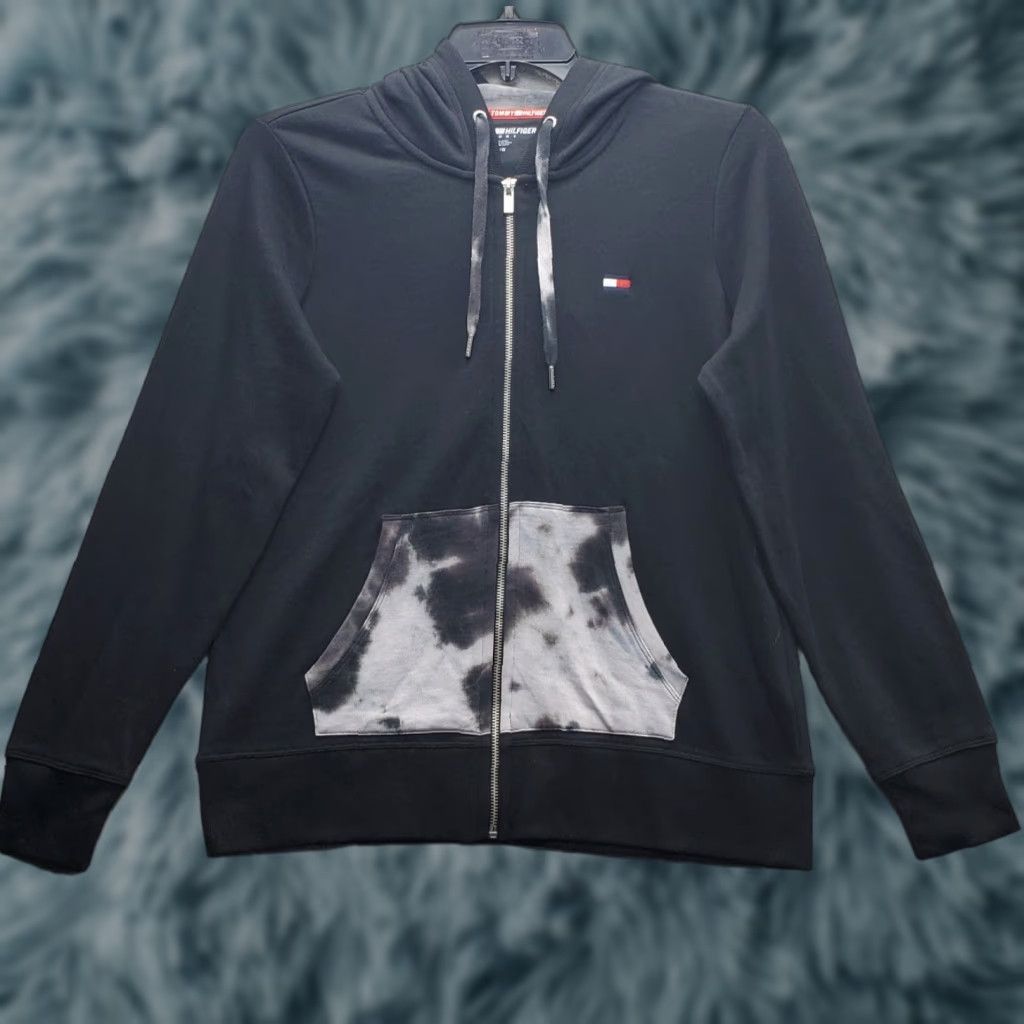 Tommy Hilfiger Tommy Hilfiger Sport Hoodie Mens Large Multi Tie-Dye Pocket Full Zip TP94695J Size US L / EU 52-54 / 3 - 1 Thumbnail