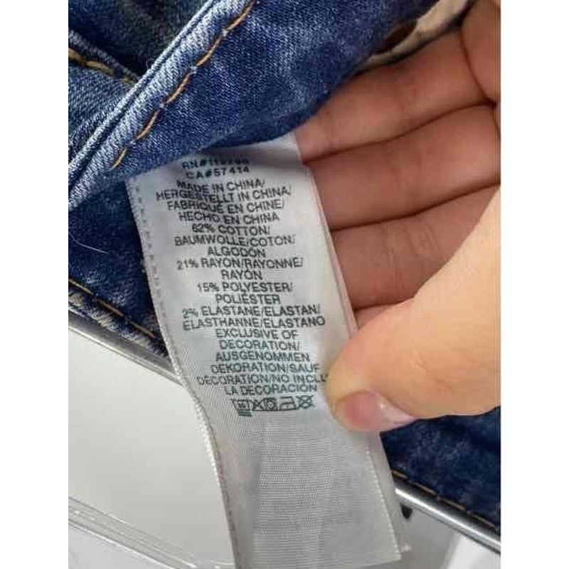 True Religion True Religion Halle Women's Blue Skinny Jeans Sz 25 Size 25" / US 0 / IT 36 - 4 Thumbnail