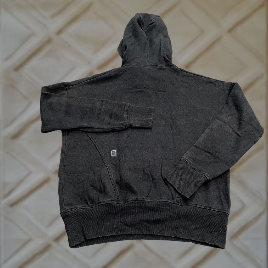 Vintage Jolyn Hoodie Pullover XS Black Embroidered Logo Pockets Womens Size XS / US 0-2 / IT 36-38 - 1 Thumbnail