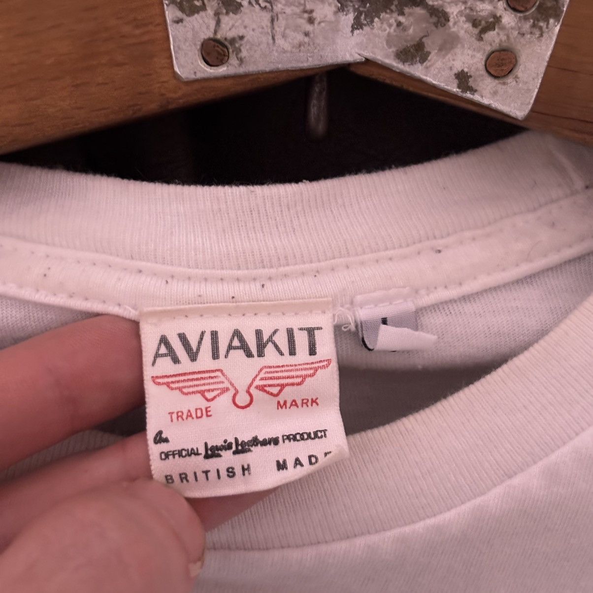 Lewis Leathers Vintage Y2K Aviakit T-Shirt Boxy Fit Punk Skull Lewis Size US L / EU 52-54 / 3 - 3 Thumbnail