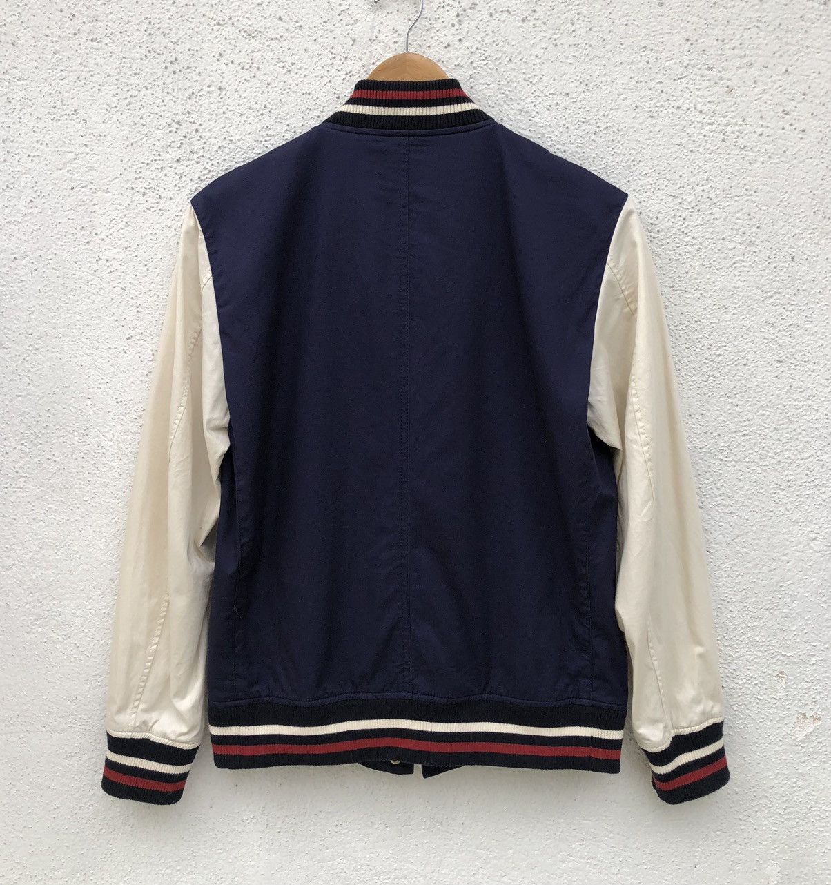 Burberry Burberry Black Label Cotton Gold Button Varsity Jacket Size US M / EU 48-50 / 2 - 3 Thumbnail