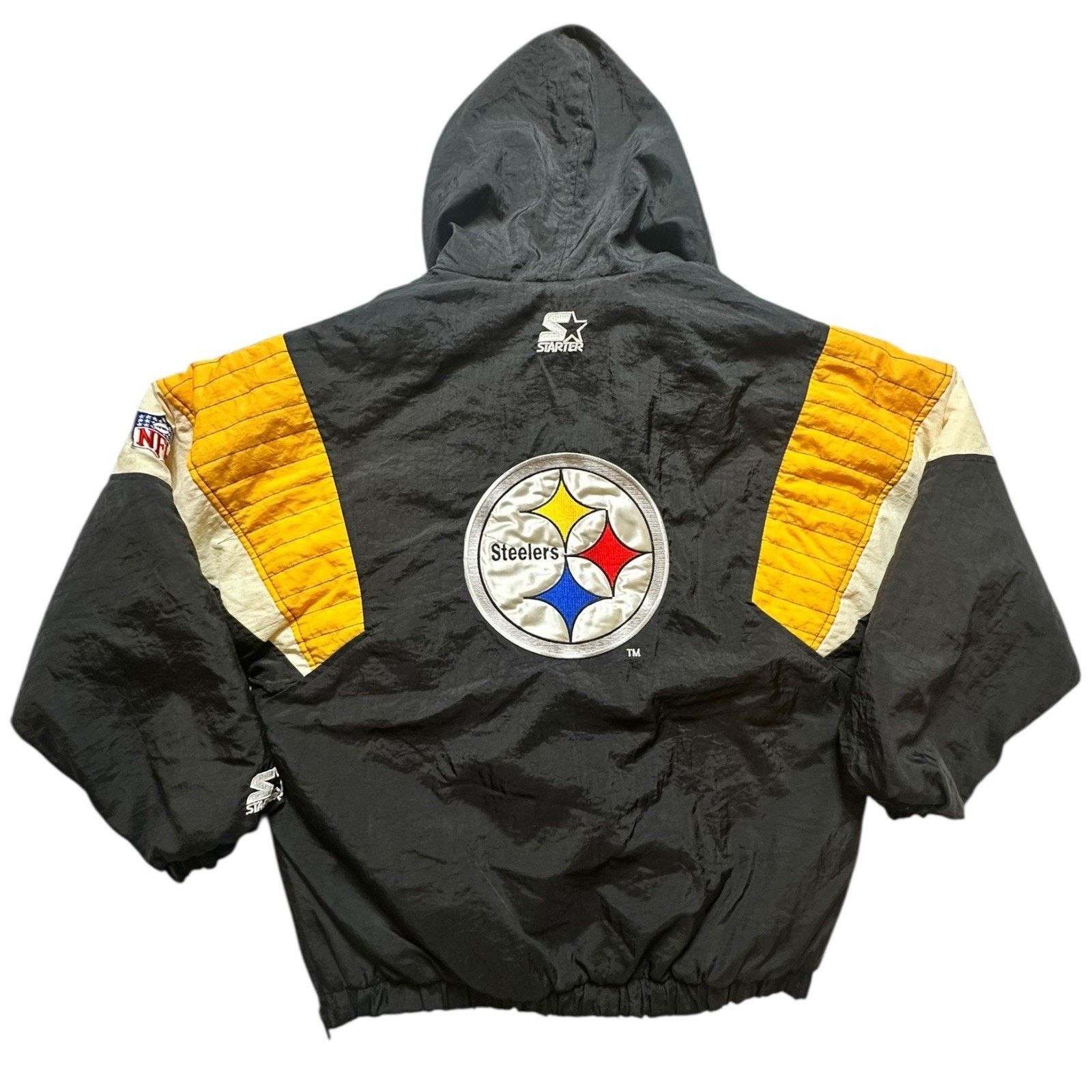 Starter Vintage Starter Steelers 90's Sports Jacket Size Medium Size US L / EU 52-54 / 3 - 2 Thumbnail