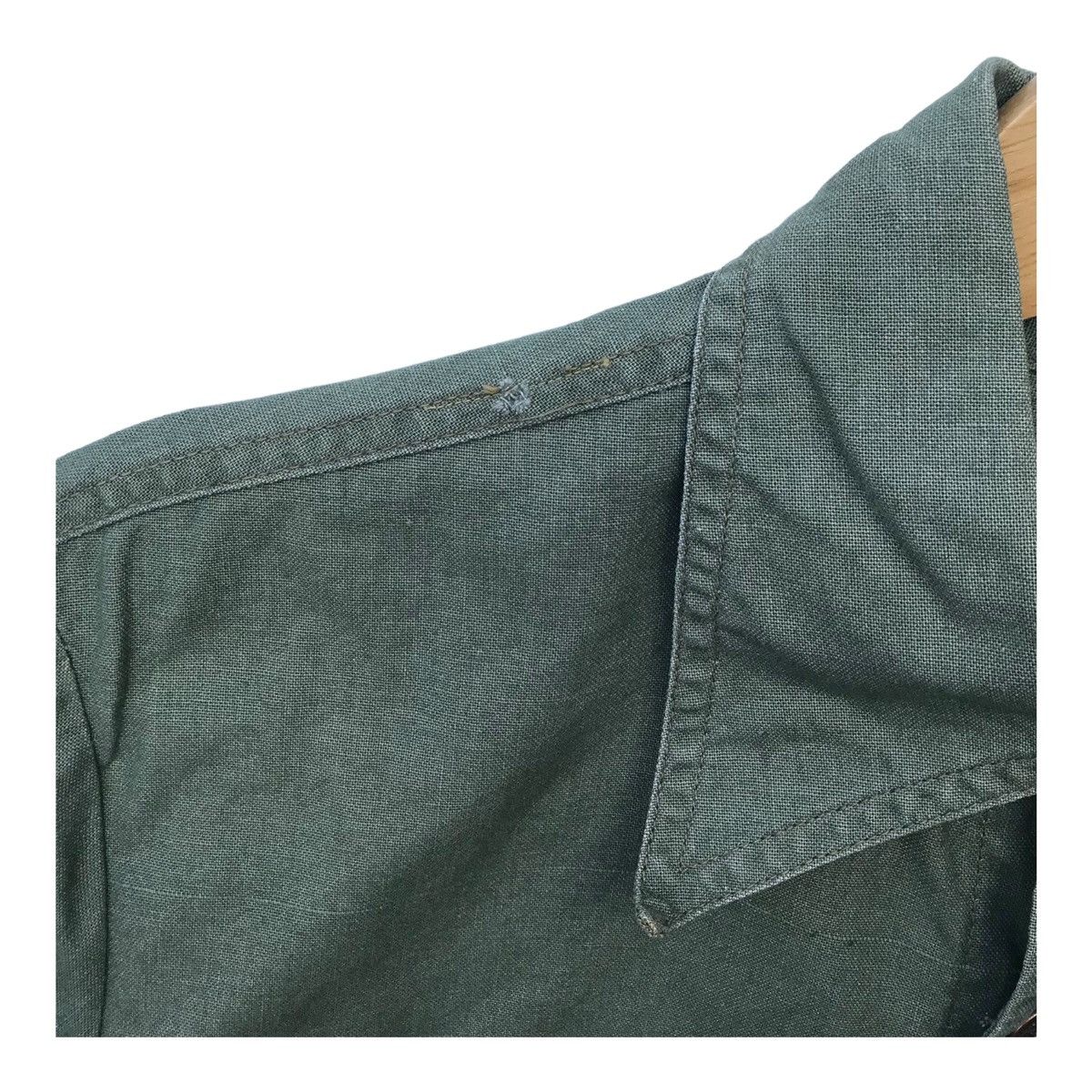 Japanese Brand Big Yank Military Style Snap Button Big Yank Workwear Shirt Size US S / EU 44-46 / 1 - 5 Thumbnail