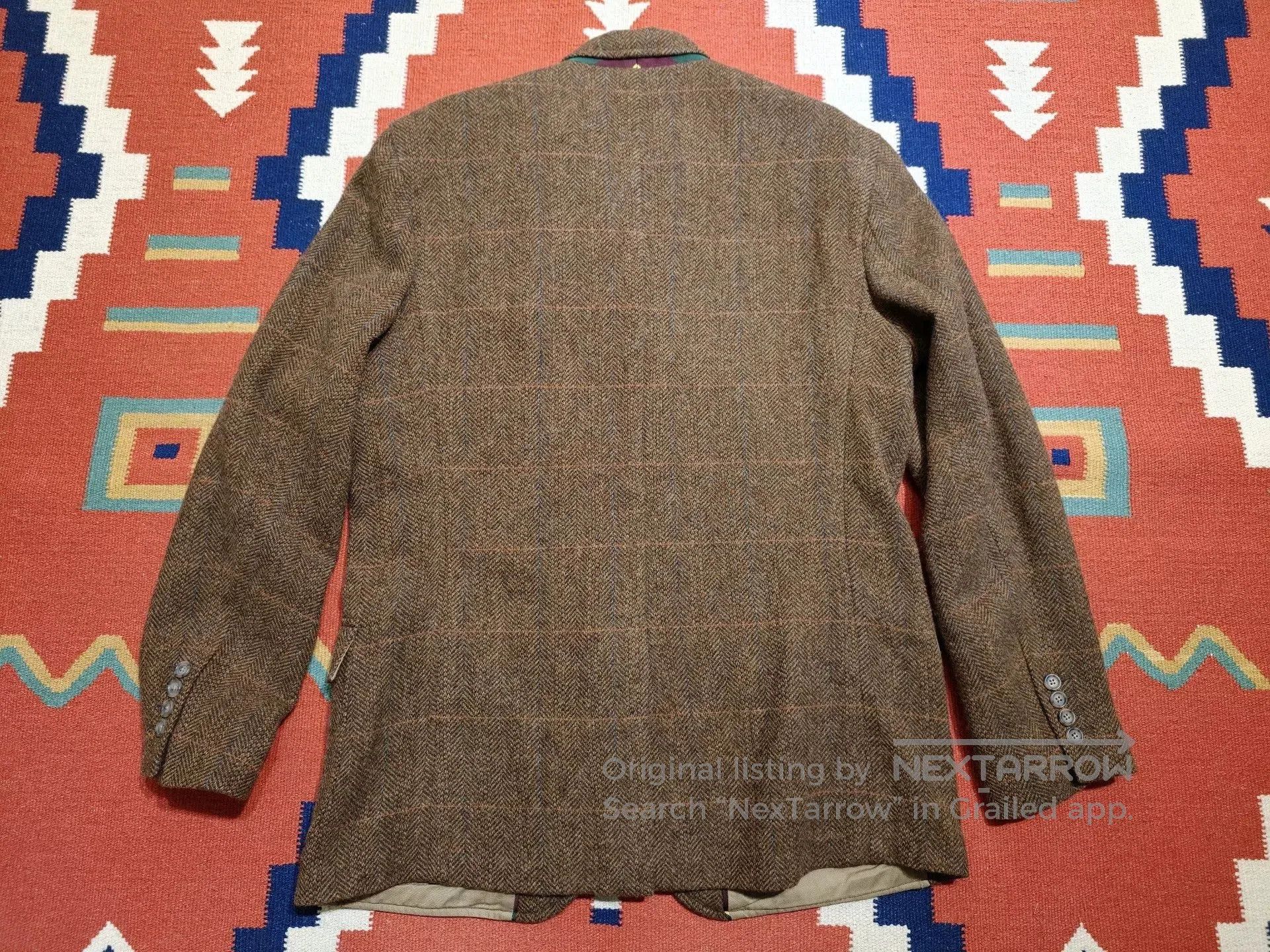 Rugby Ralph Lauren RL Rugby Wool Plaid Blazer. Size US L / EU 52-54 / 3 - 4 Thumbnail