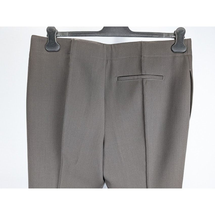 Bottega Veneta o1rshd1 Compact Wool Trousers in Olive Size US 36 / EU 52 - 16 Thumbnail