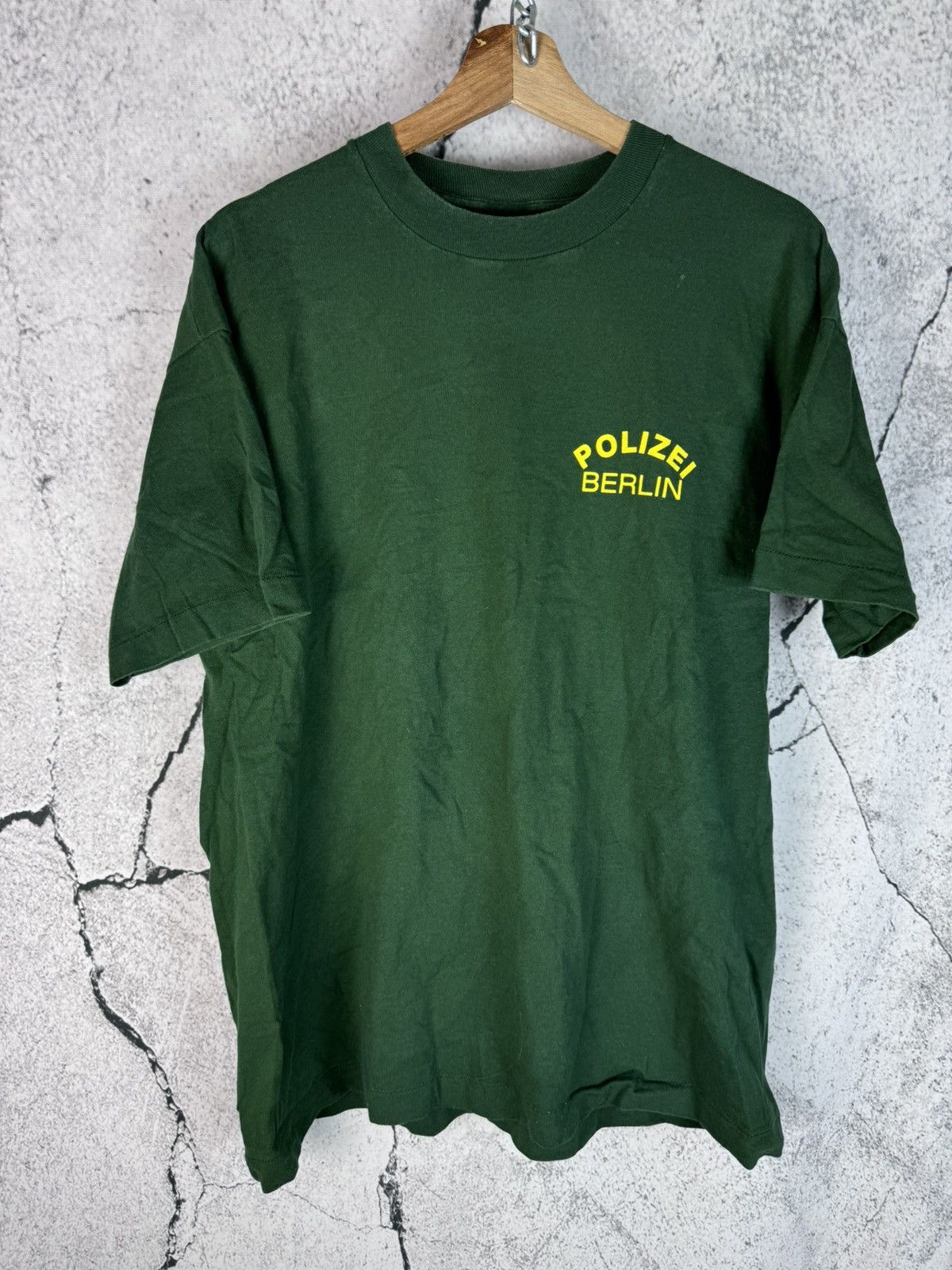 Band Tees Vintage Y2K Pozilei Kanye West T-Shirt Polizei 90s Style Size US L / EU 52-54 / 3 - 2 Thumbnail