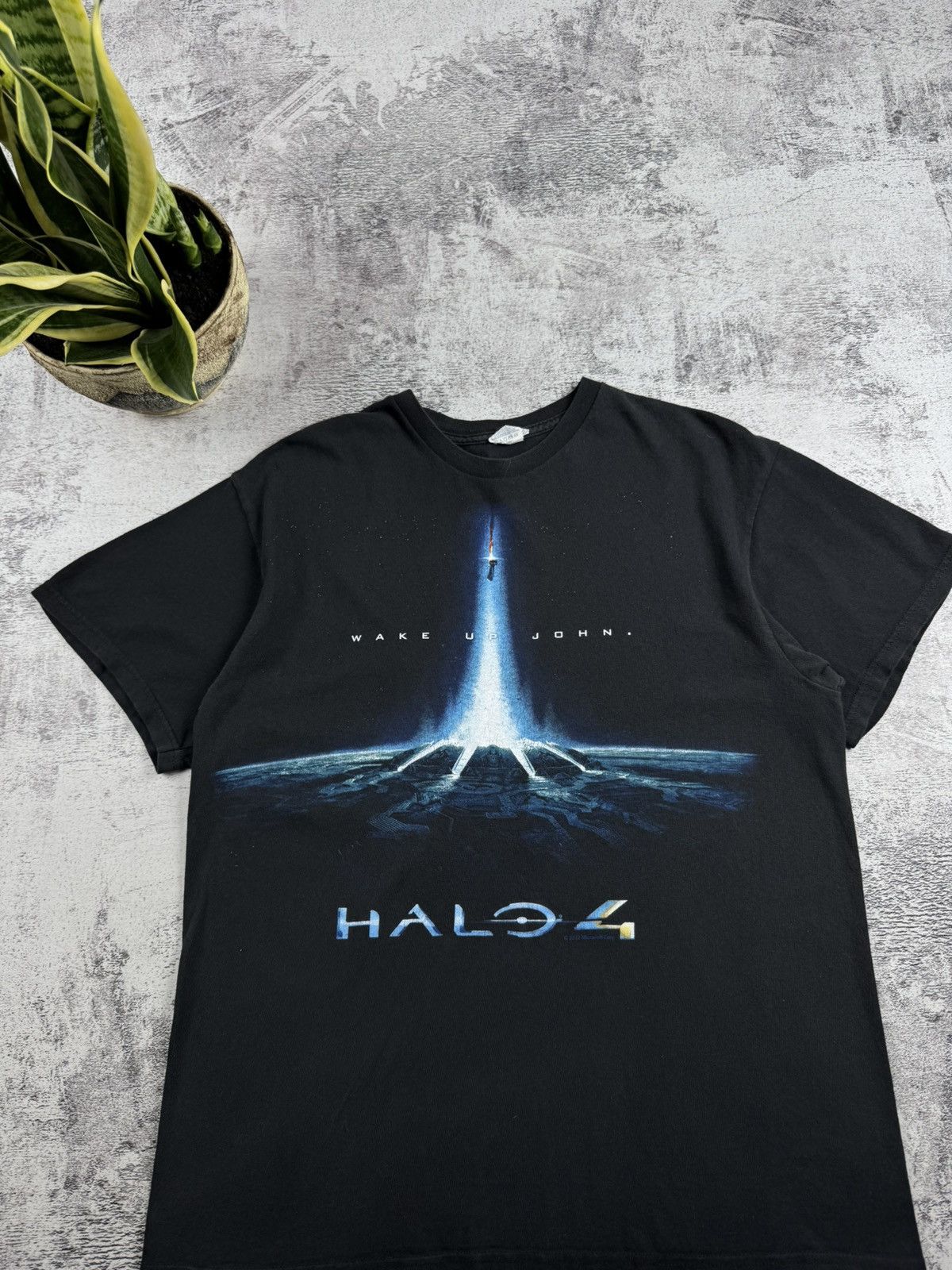 Microsoft Halo 4 Video Vintage 2012 Microsoft Game Film Movie Cartoon Merch T Shirt Tee Size US L / EU 52-54 / 3 - 4 Thumbnail