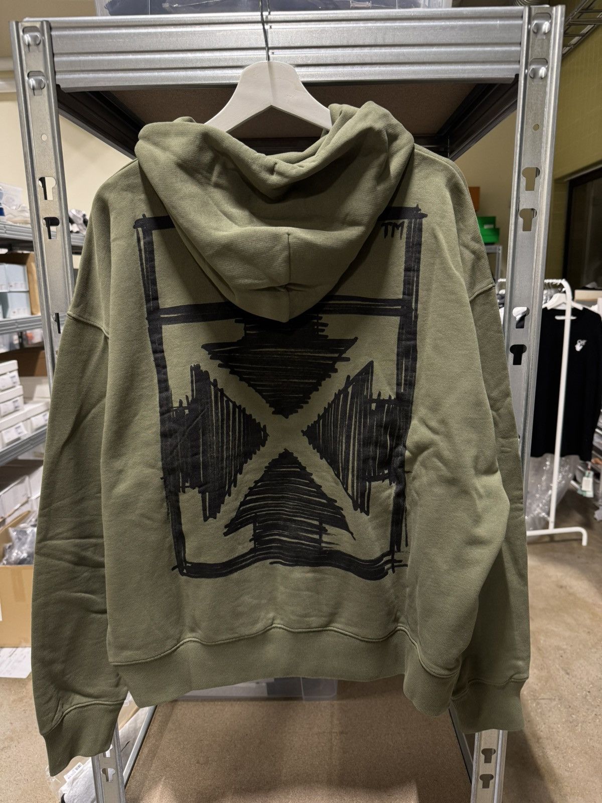 Off-White Marker Arrow Hoodie NEW 800$