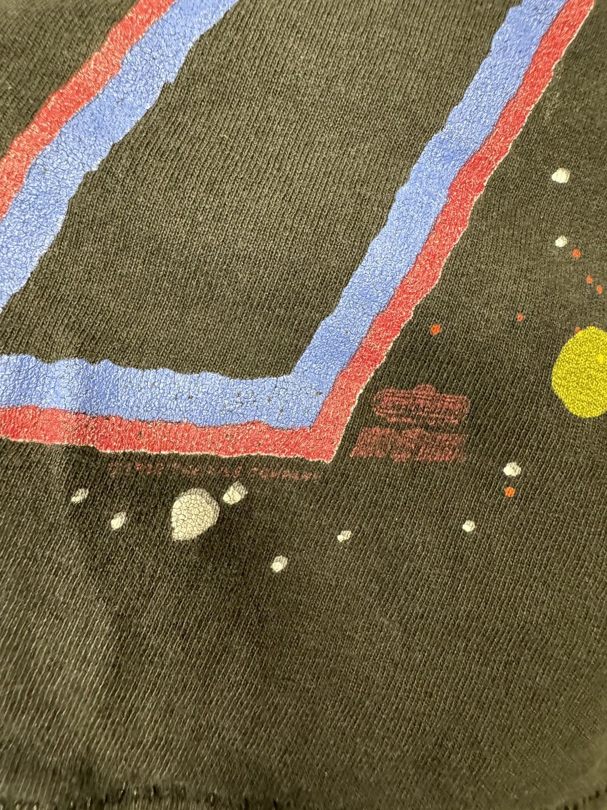 Band Tees × Hanes × Vintage 1992 Vintage KISS T-Shirt Faces AOP Hanes Winterland Concert Size US L / EU 52-54 / 3 - 18 Thumbnail