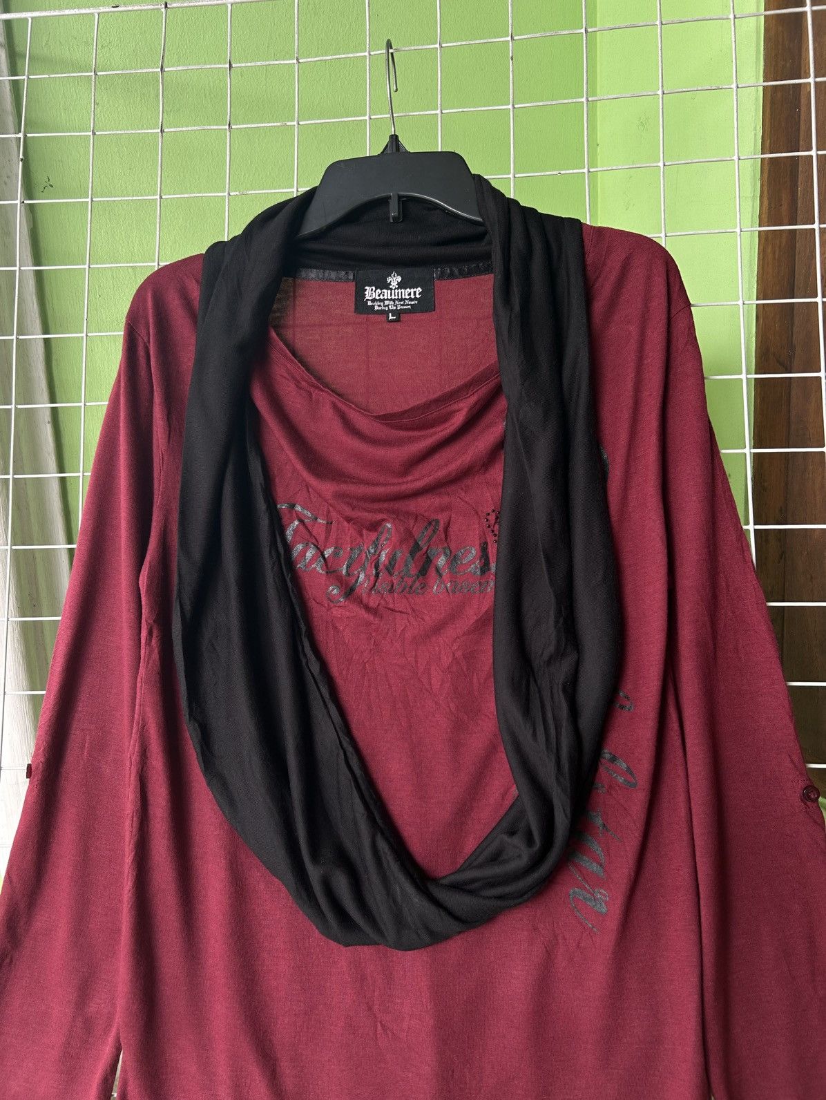 14th Addiction 2000s Baumere Longsleeve Size US L / EU 52-54 / 3 - 2 Thumbnail