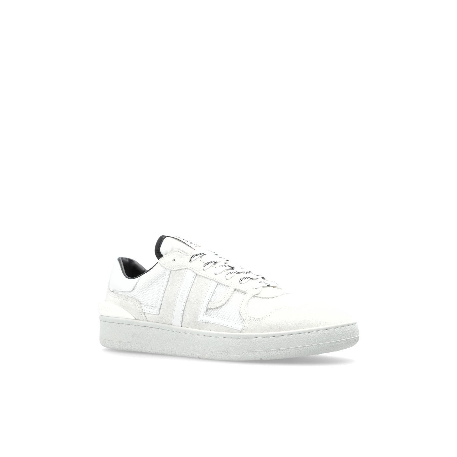 Lanvin LANVIN Clay White Leather Sneakers New & Authentic (Men's si Size US 10 / EU 43 - 2 Thumbnail