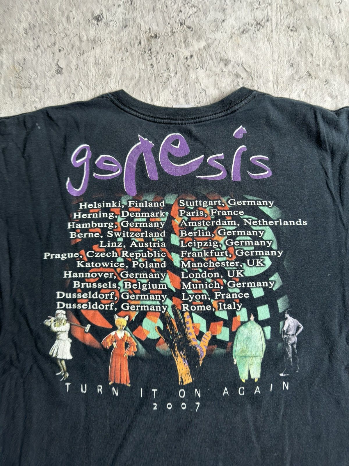Band Tees × Vintage 2000s GENESIS Band Britpop T Shirt Size US XL / EU 56 / 4 - 5 Thumbnail