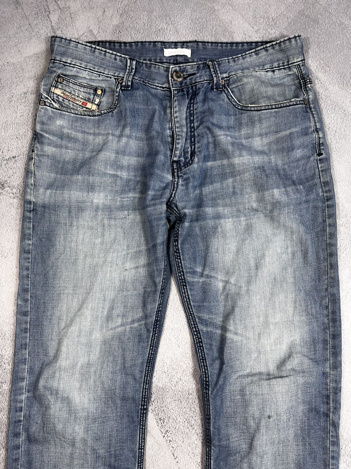 Diesel × Diesel Black Gold × Vintage Vintage Y2K Diesel faded Italy denim jeans streetwear 34 Size US 34 / EU 50 - 6 Thumbnail