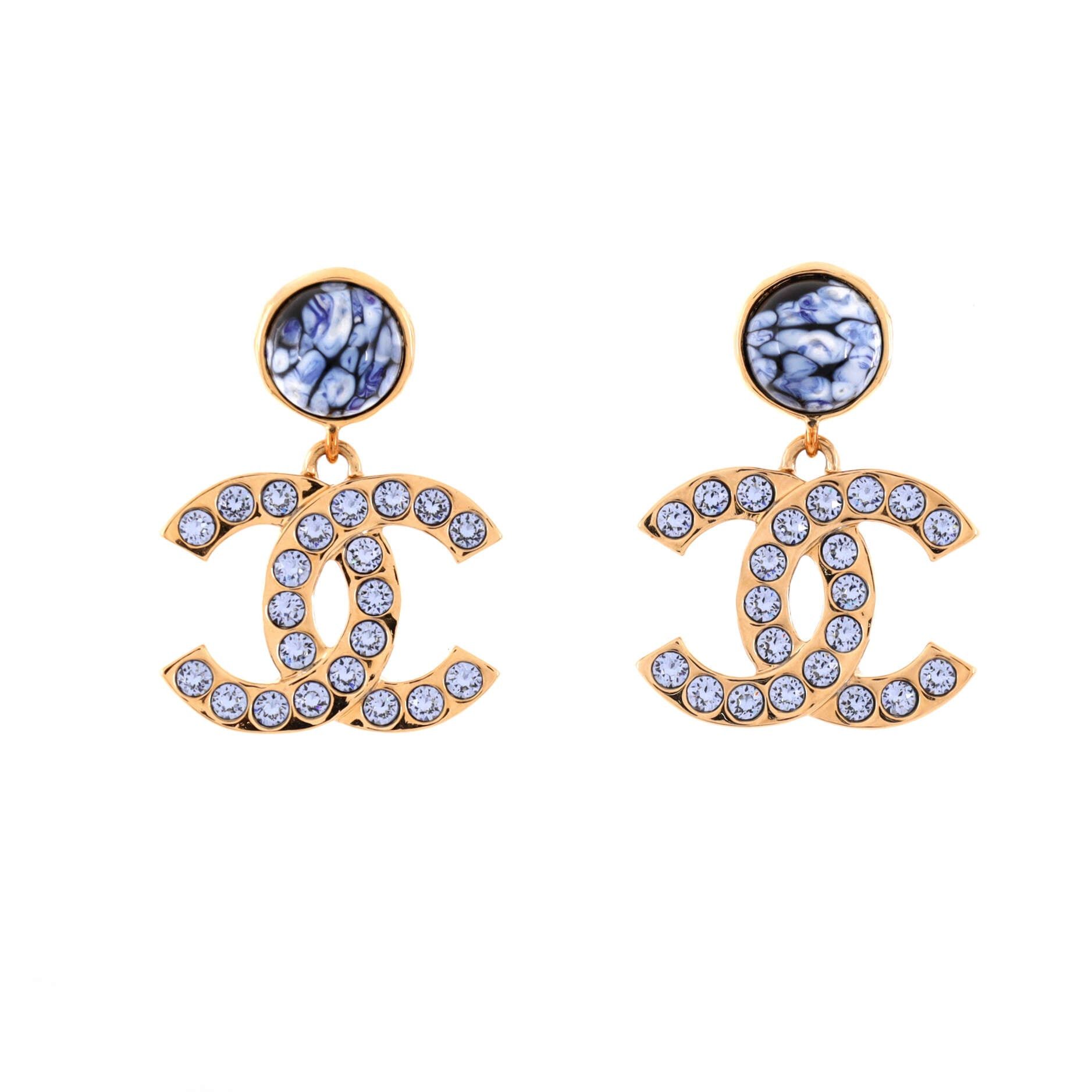 Chanel CC Drop Earrings Size ONE SIZE - 1 Thumbnail