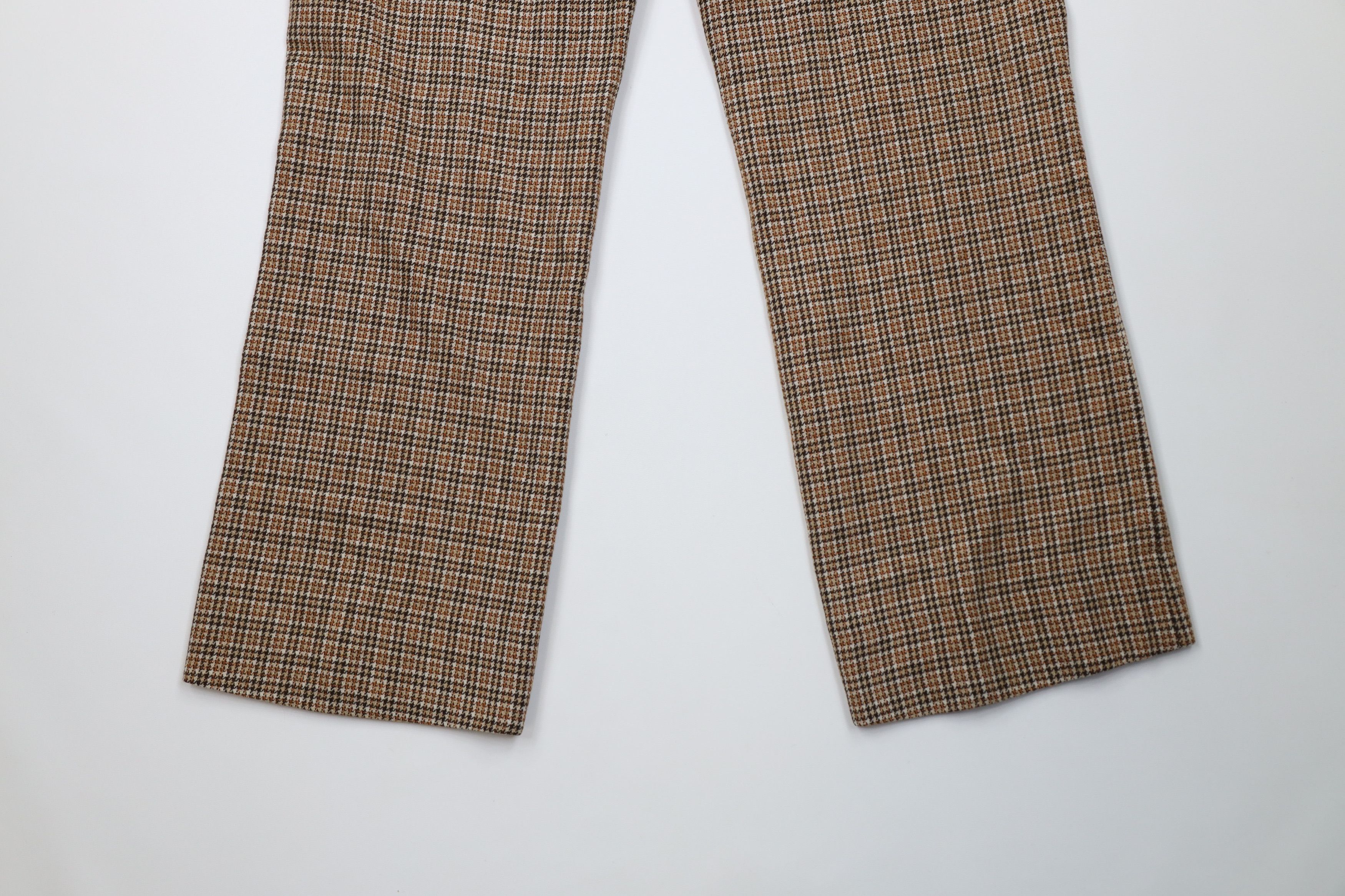 Vintage Vintage 70s Streetwear Houndstooth Bell Bottoms Pants USA Size US 38 / EU 54 - 15 Thumbnail