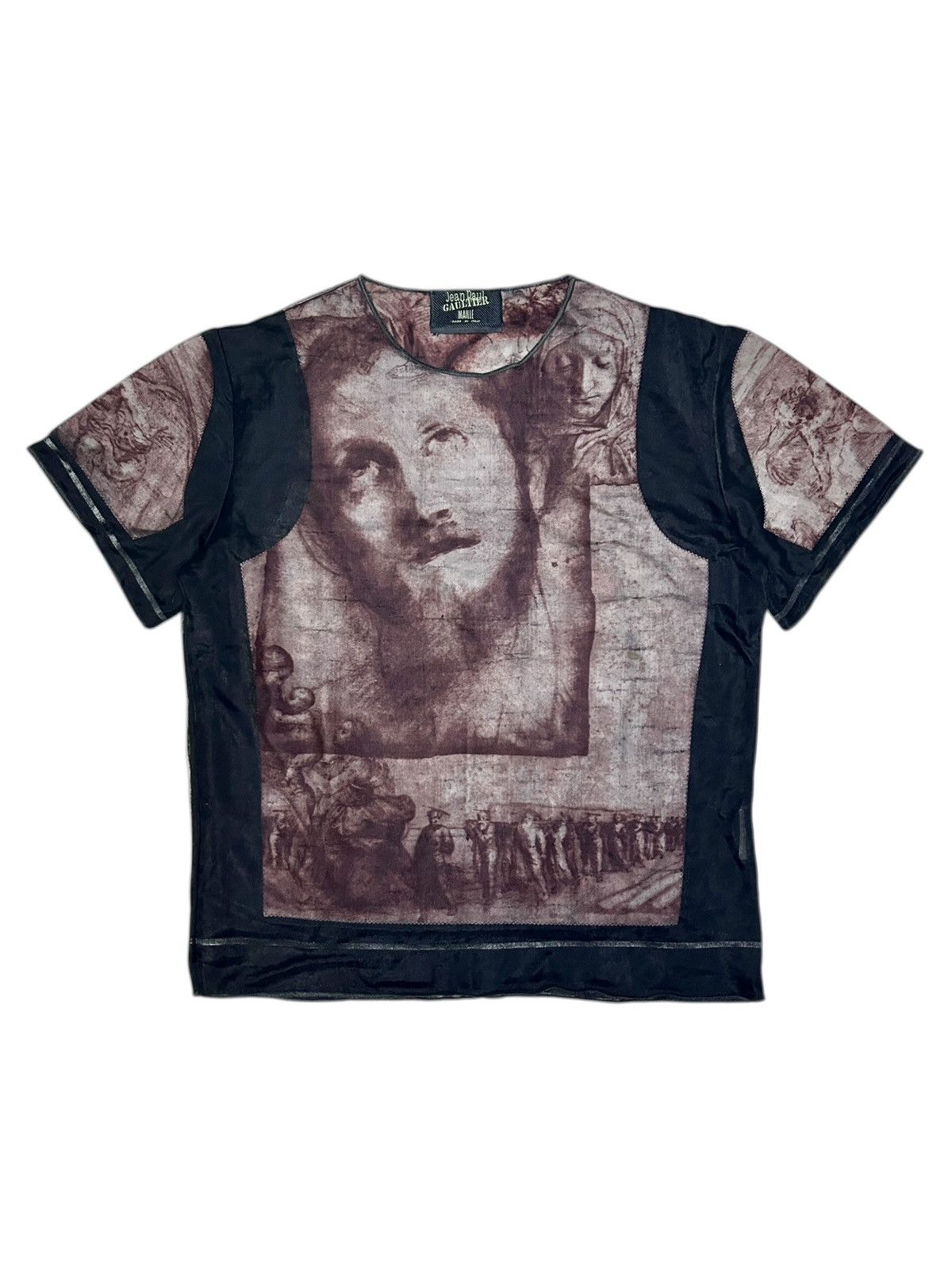 Jean Paul Gaultier S/S 98 Jesus Top Size US M / EU 48-50 / 2 - 1 Thumbnail