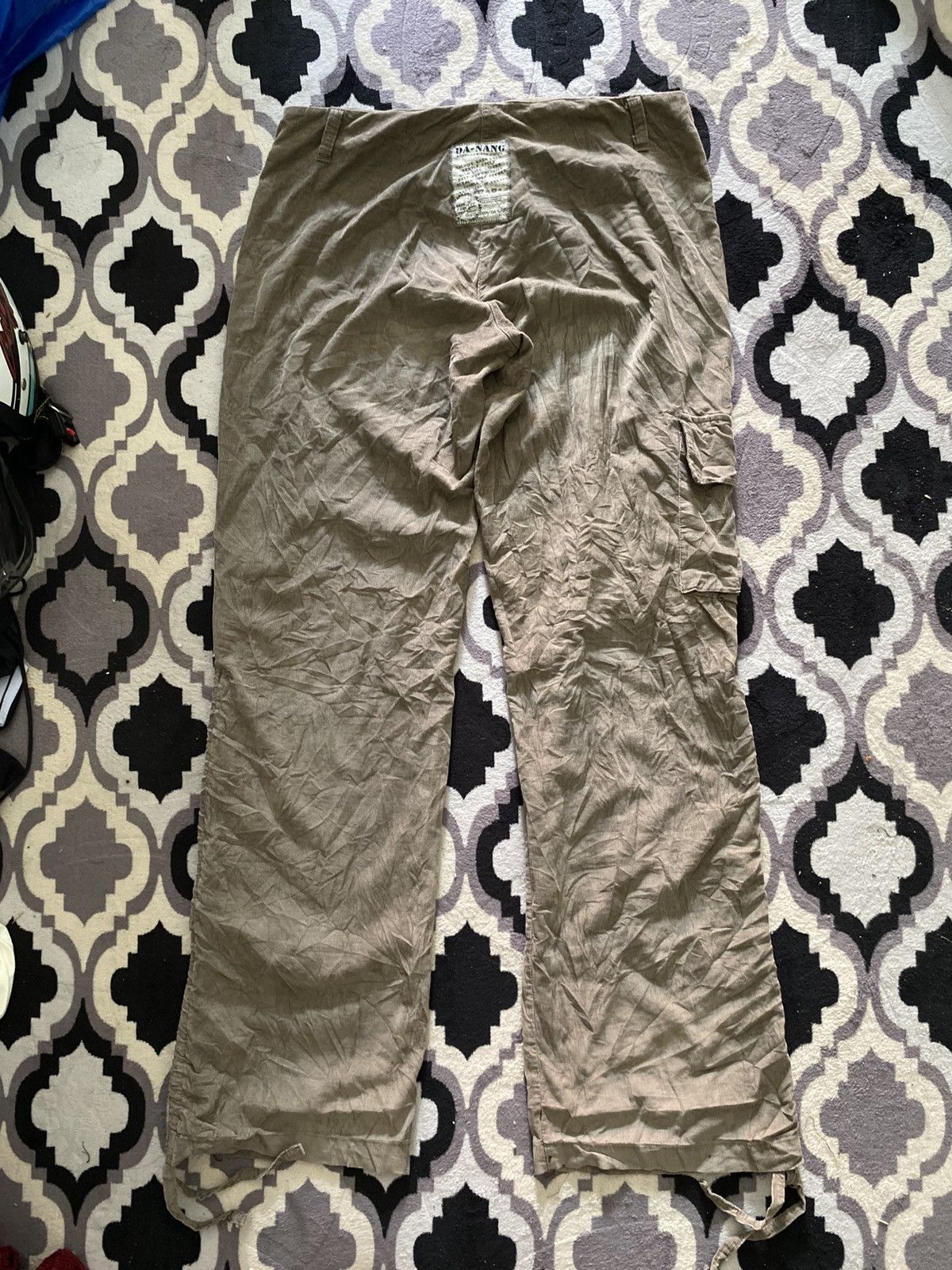 If Six Was Nine × Japanese Brand × Le Grande Bleu (L.G.B.) 2000s Da-Nang bondage punk cargo corduroy pants Size US 32 / EU 48 - 2 Thumbnail
