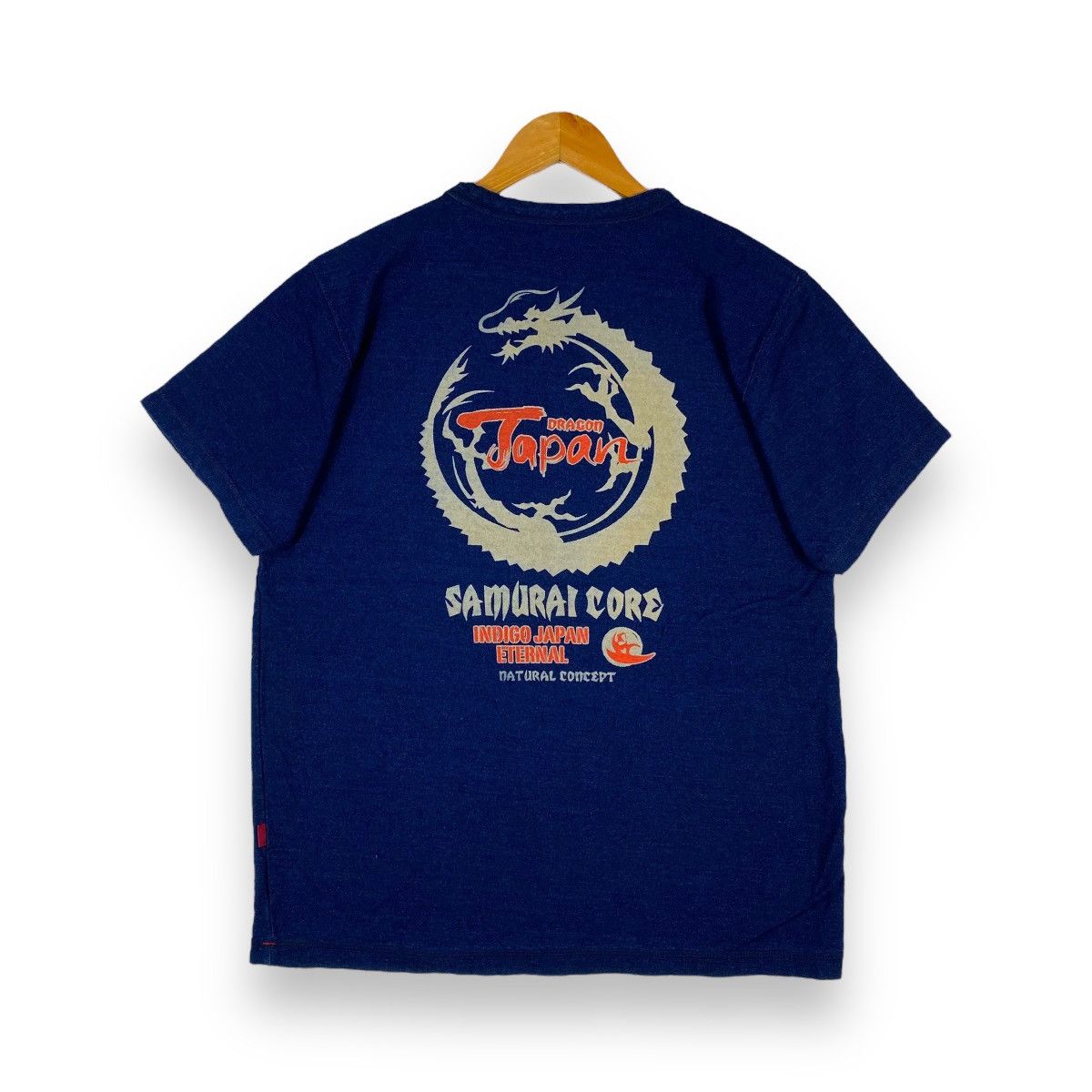 Eternal × Indigo ETERNAL DRAGON JAPAN SAMURAI CORE INDIGO JAPAN TEE Size US M / EU 48-50 / 2 - 1 Thumbnail