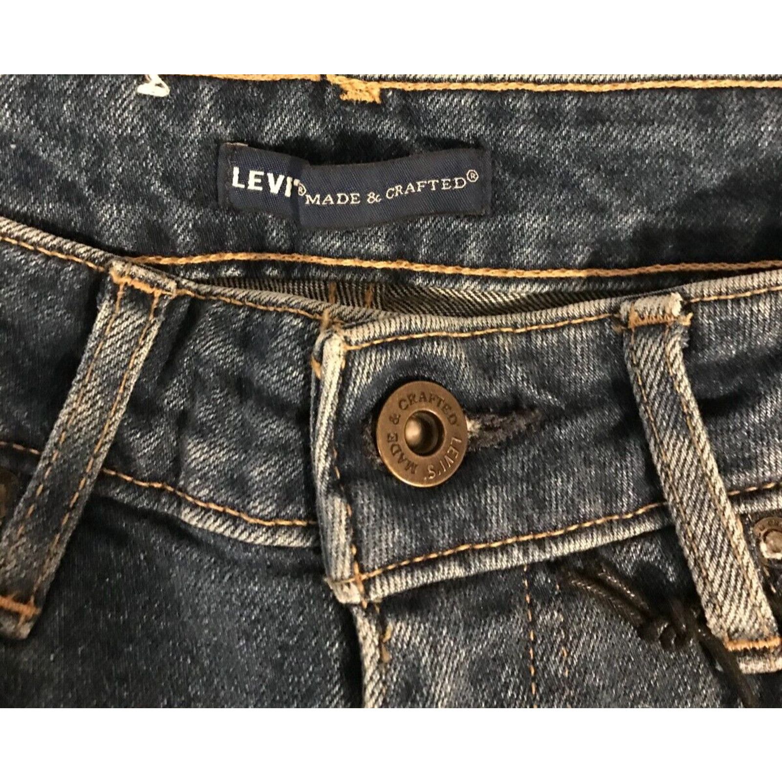 Levi's Anthropologie Levi's 721 High-Rise Skinny Embroidered Jeans Size 28" / US 6 / IT 42 - 5 Thumbnail