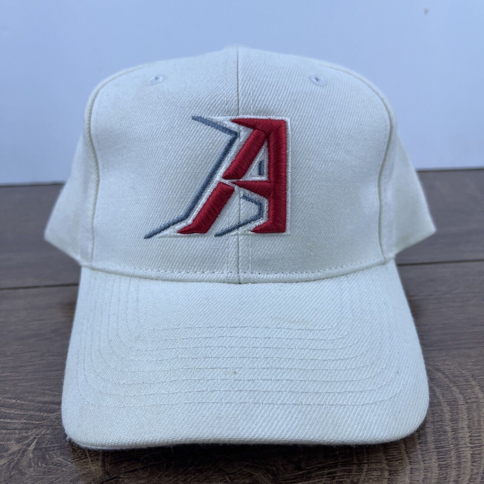 Other Aces Little Leage A Hat White Hat Adjustable Snapback Adult Size ONE SIZE - 1 Thumbnail