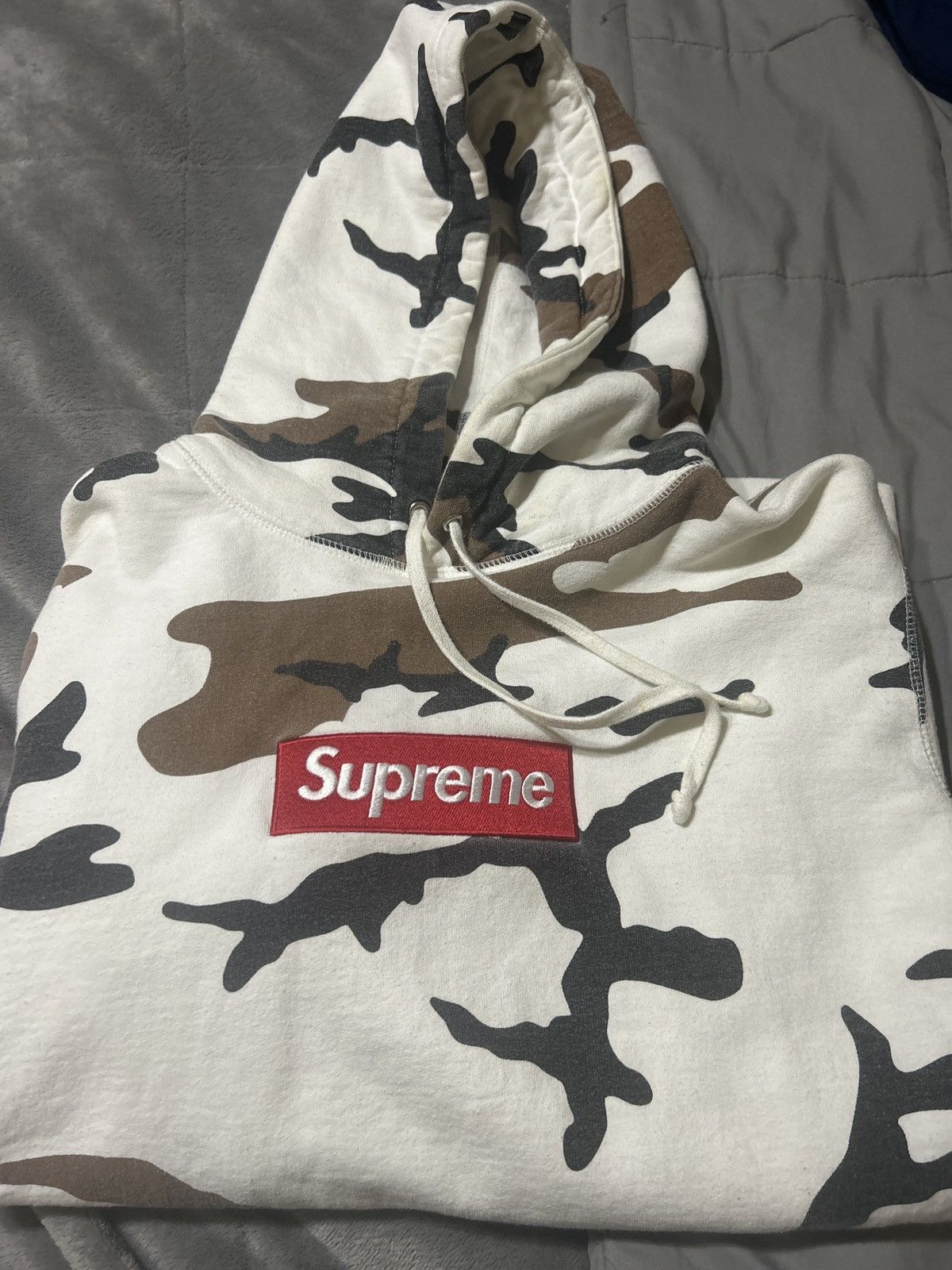 Supreme Cow Camo Box Logo Sz Medium